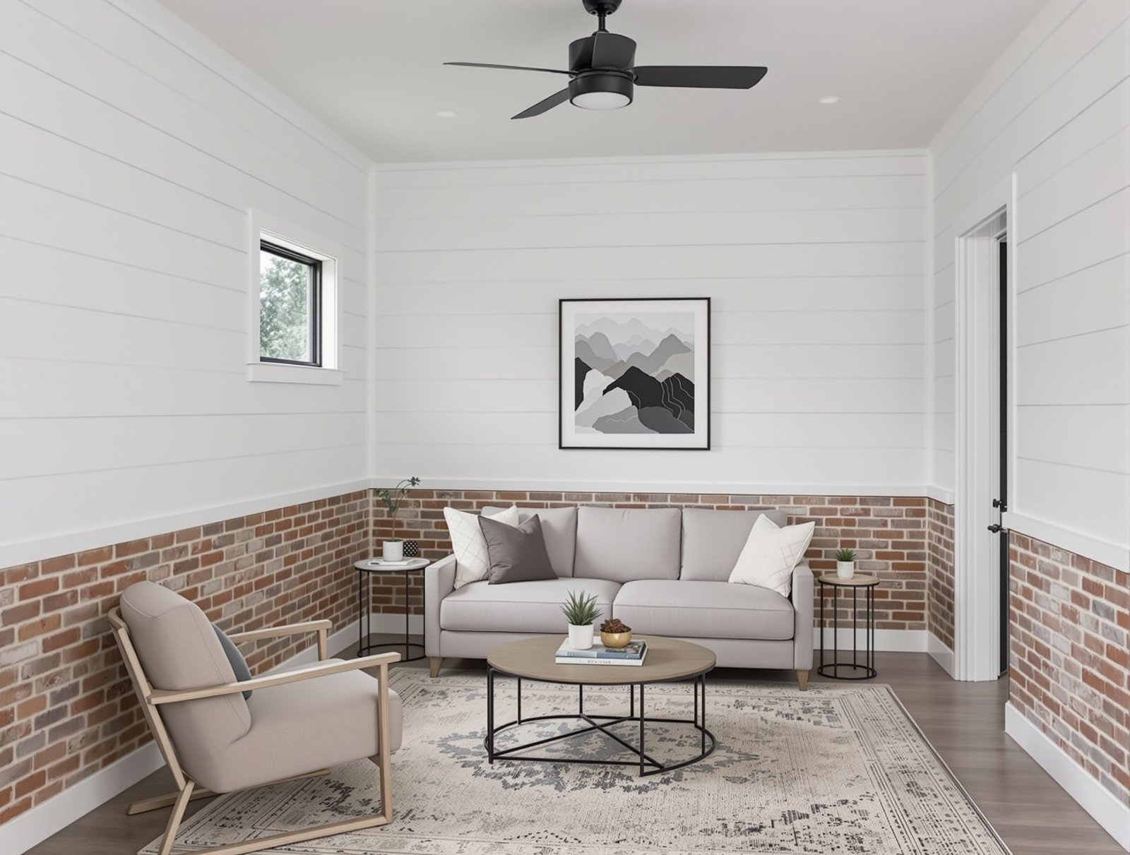 Alabama ADU living room interior
