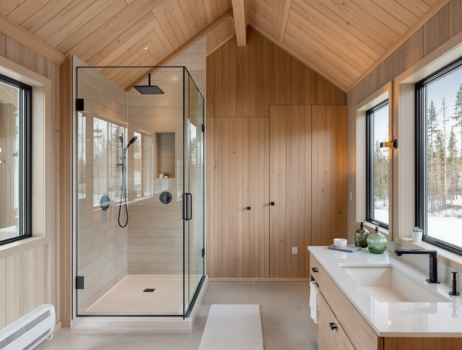 Alaska ADU bathroom interior