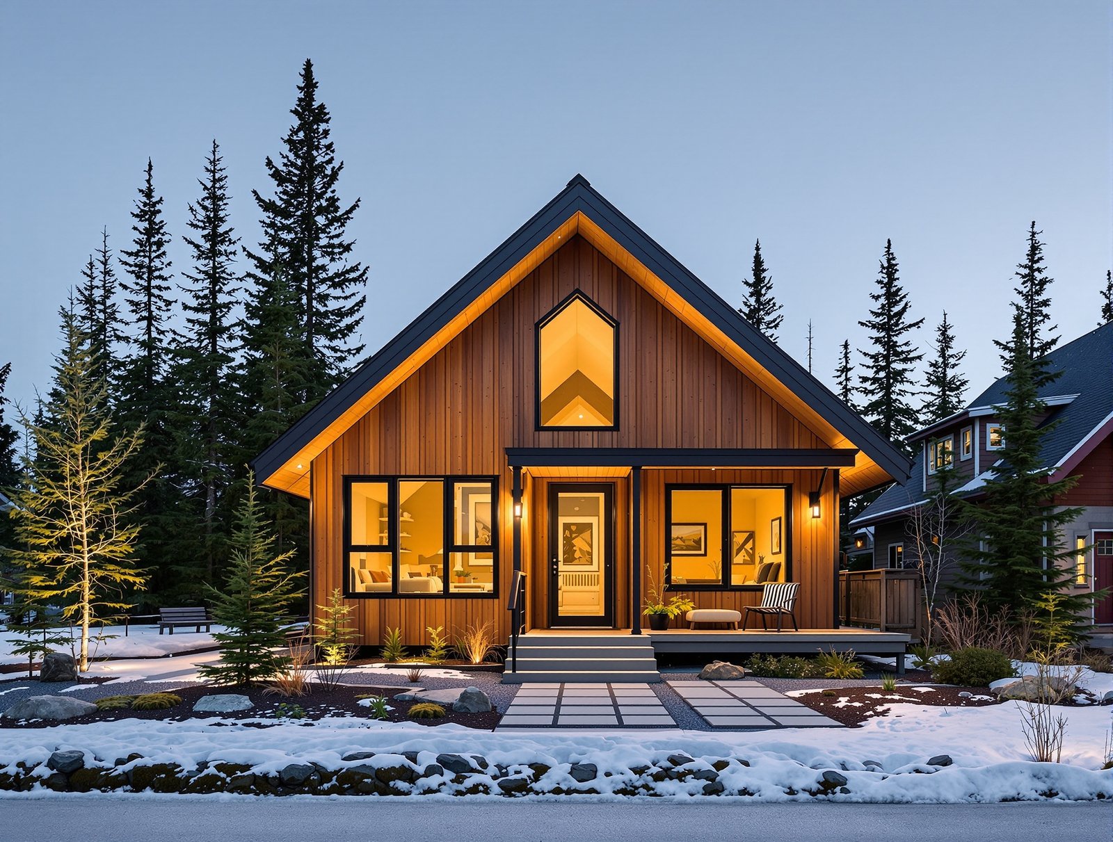 Alaska ADU front elevation