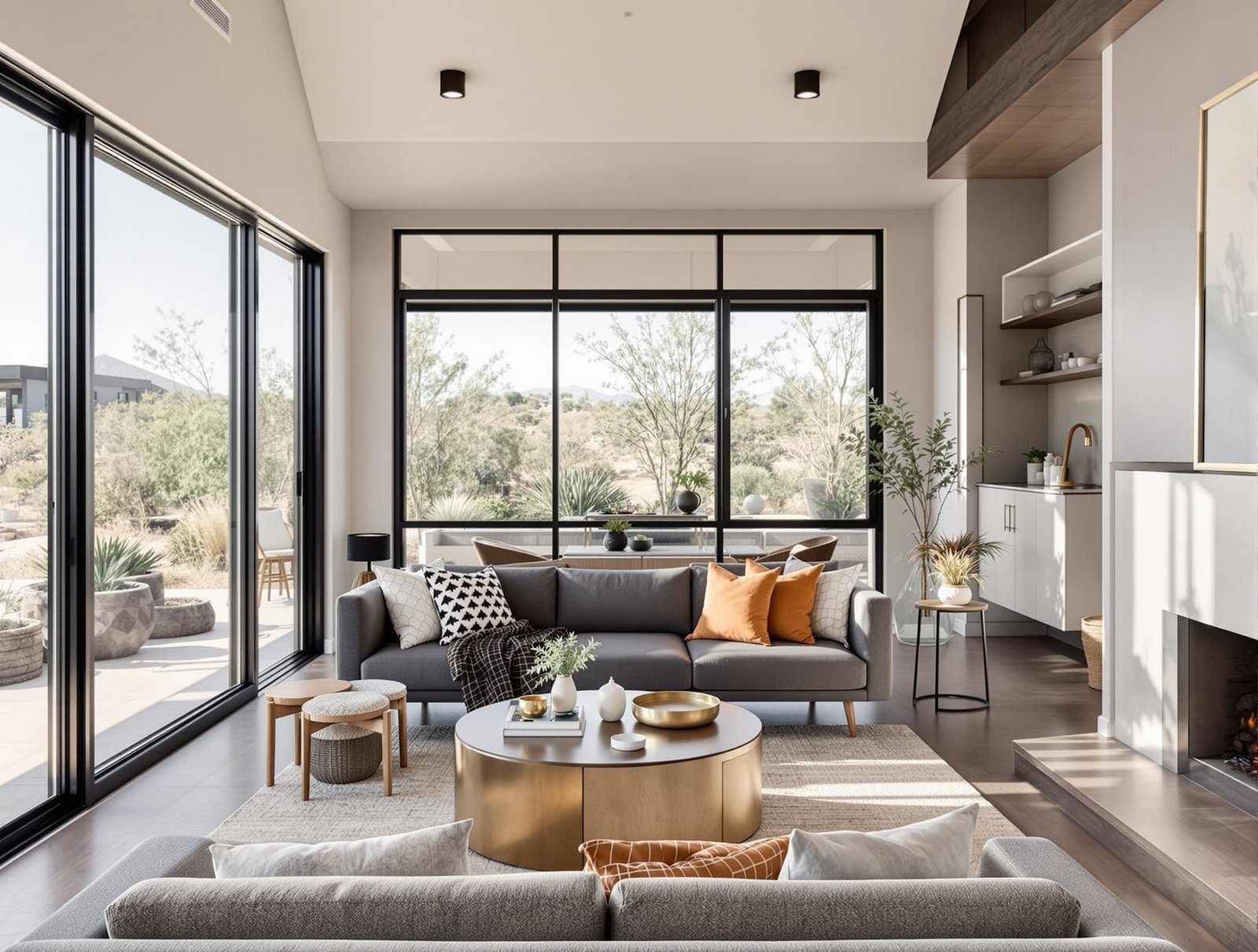 Arizona ADU living room interior