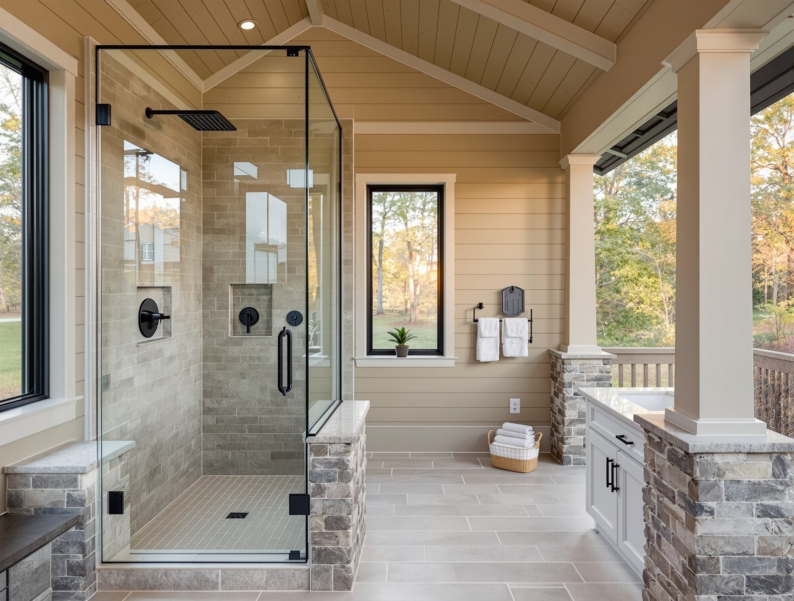 Arkansas ADU bathroom interior
