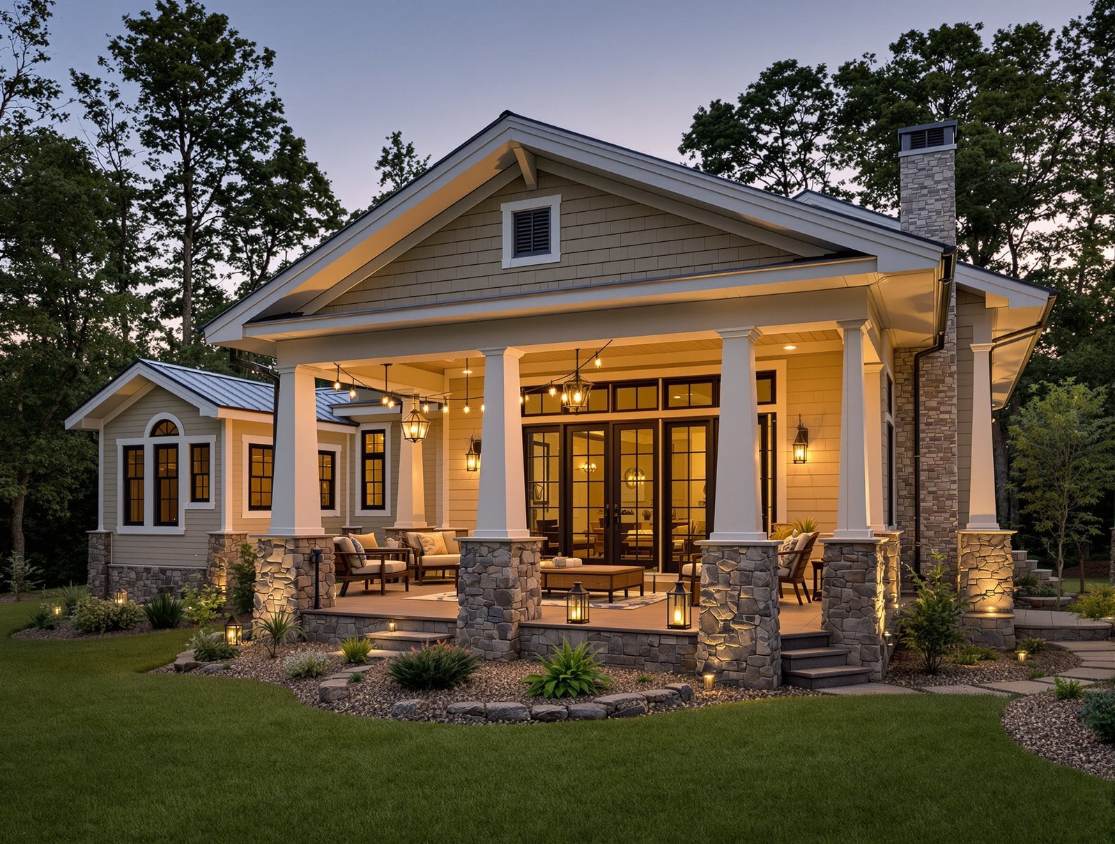 Arkansas ADU outdoor living and patio space