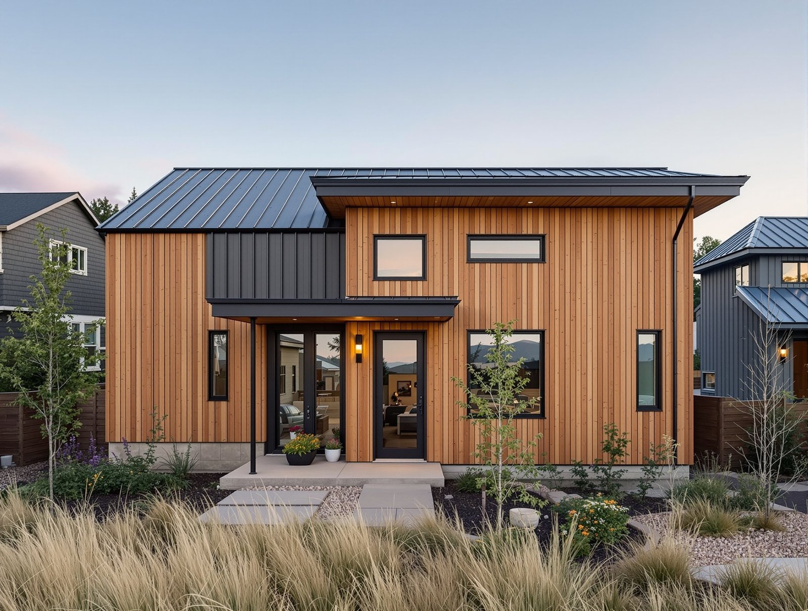Colorado mountain-modern ADU exterior