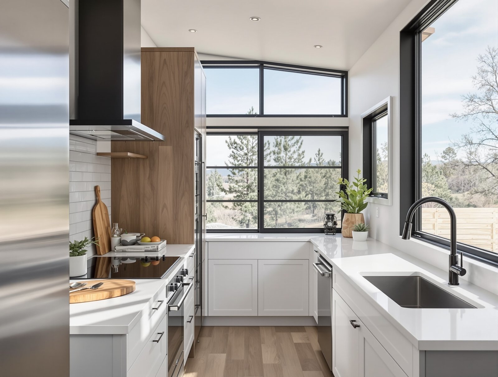 Colorado ADU kitchen interior