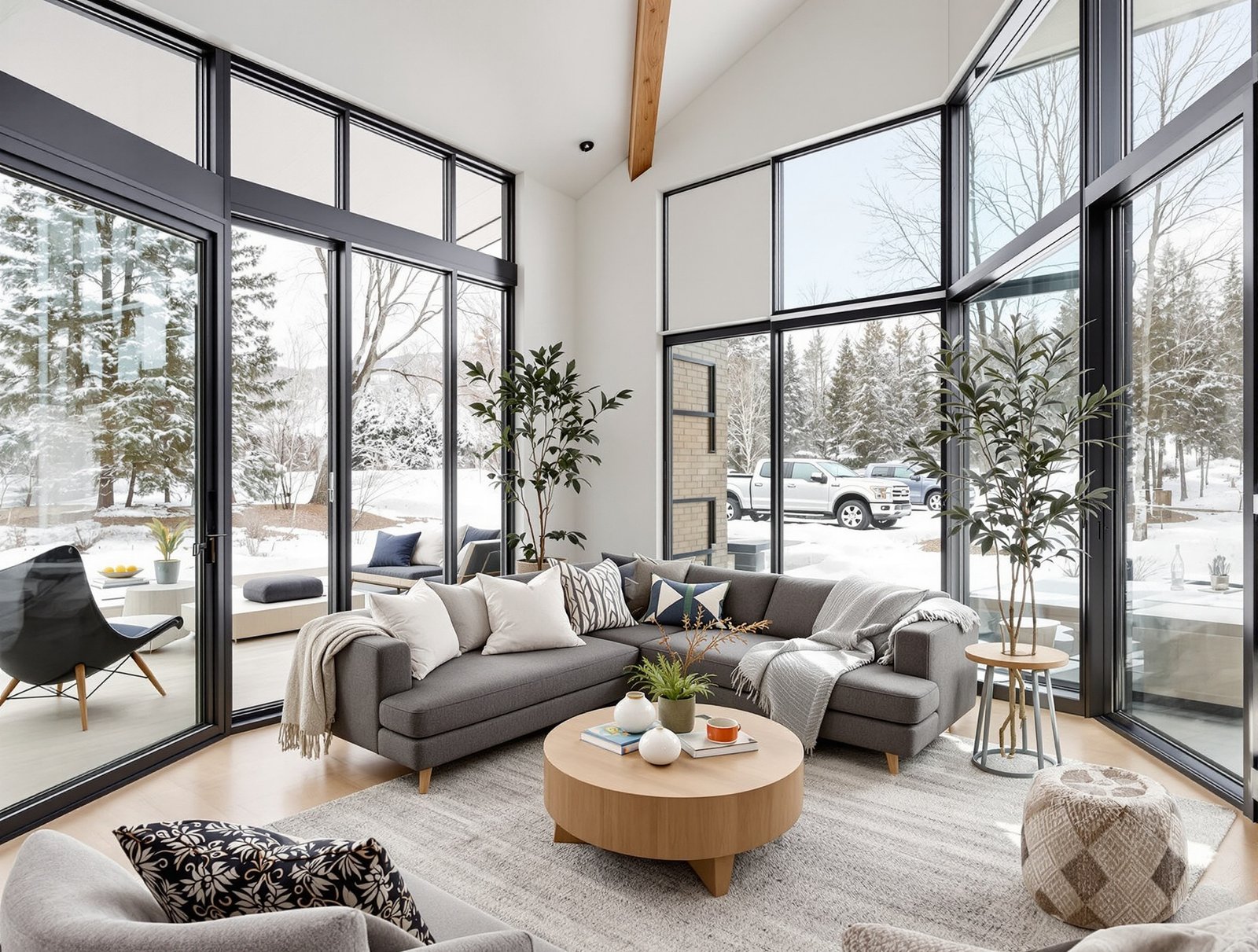 Colorado ADU living room interior