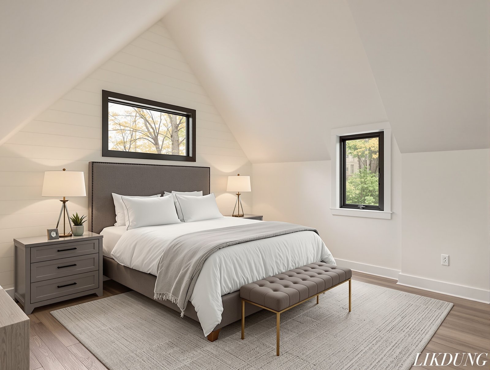 Connecticut ADU bedroom interior