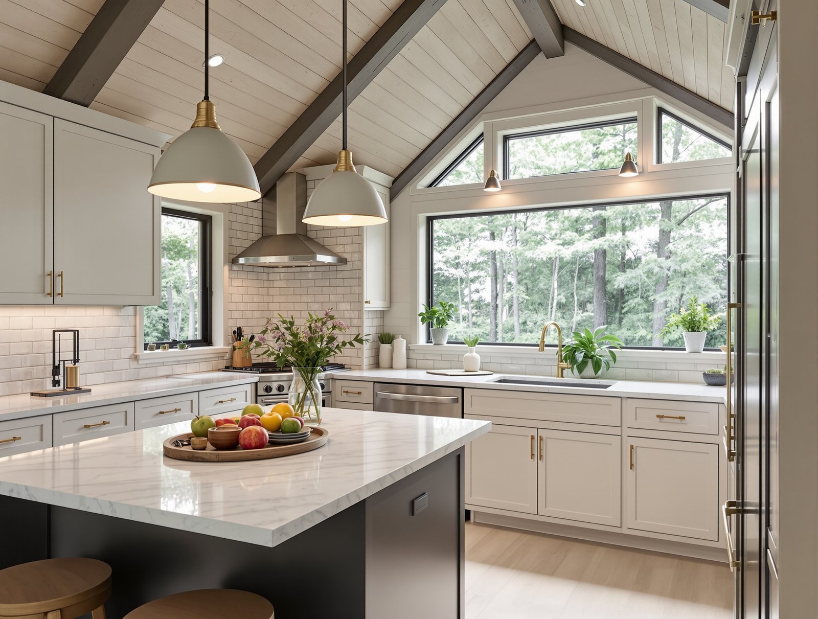 Connecticut ADU kitchen interior