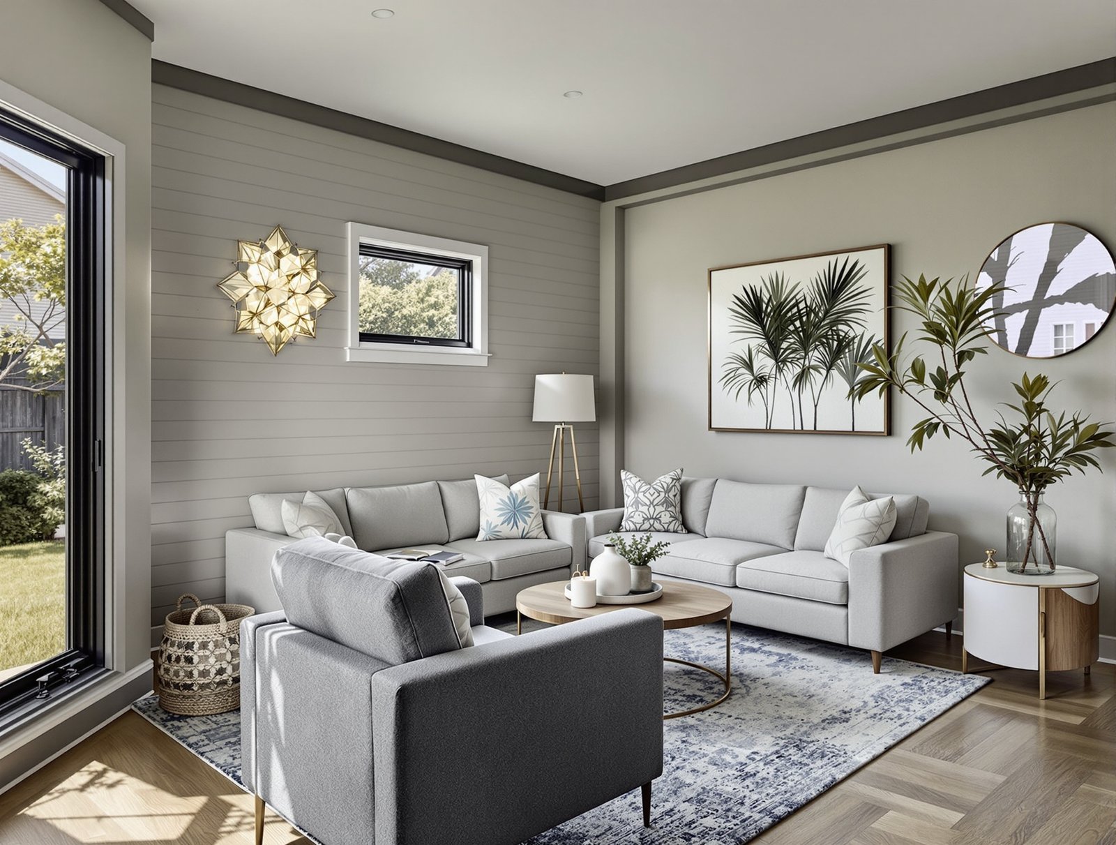 Delaware ADU living room interior
