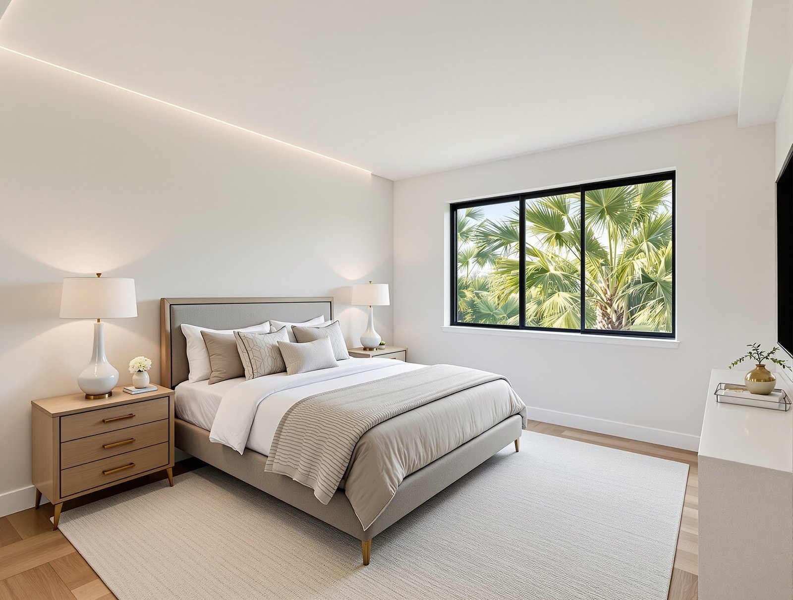 Florida ADU bedroom interior