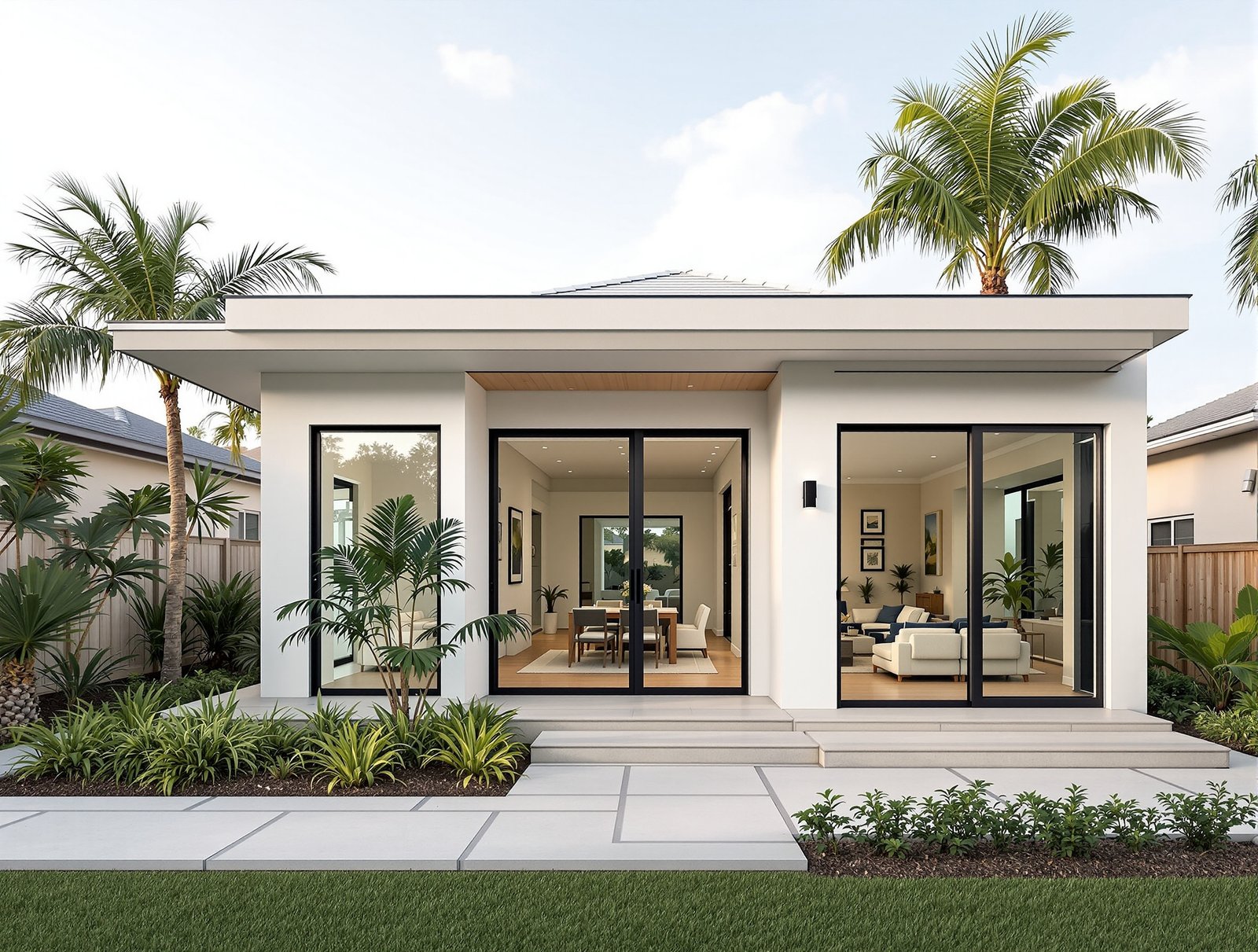 Florida Detached ADU backyard structure