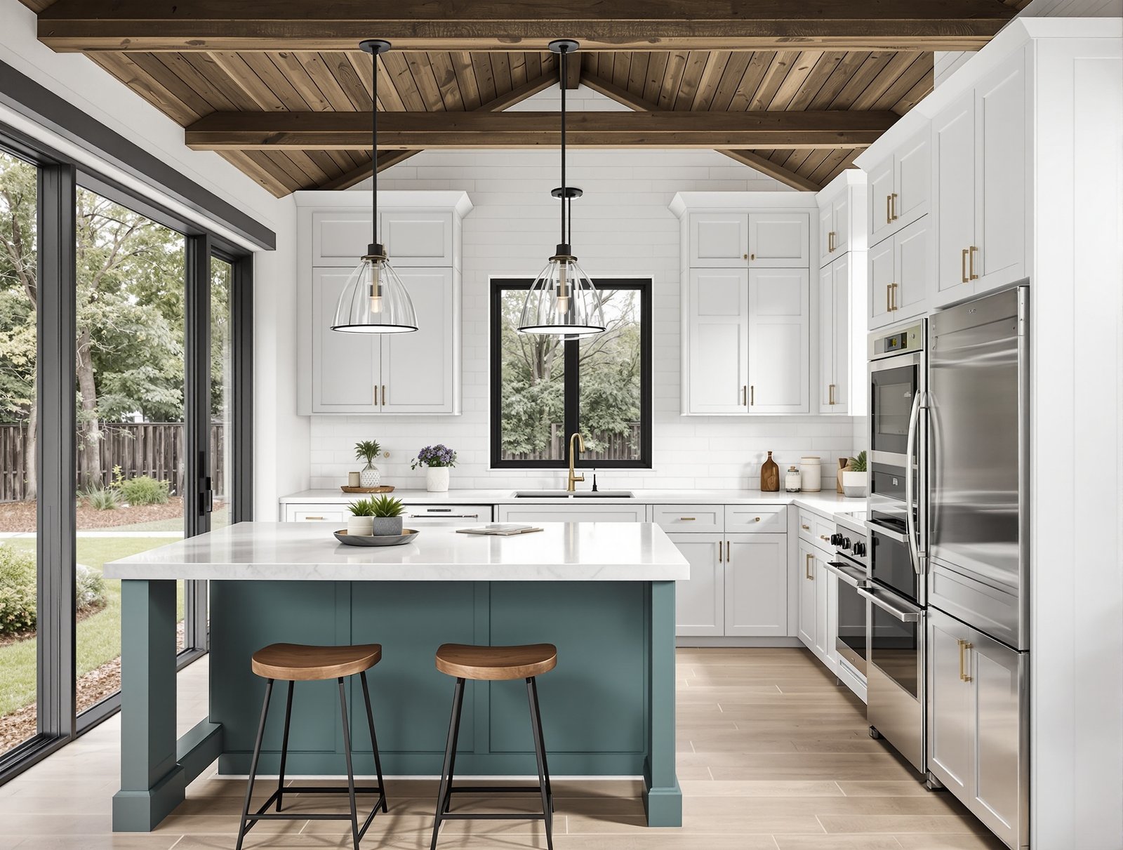 Georgia ADU kitchen interior