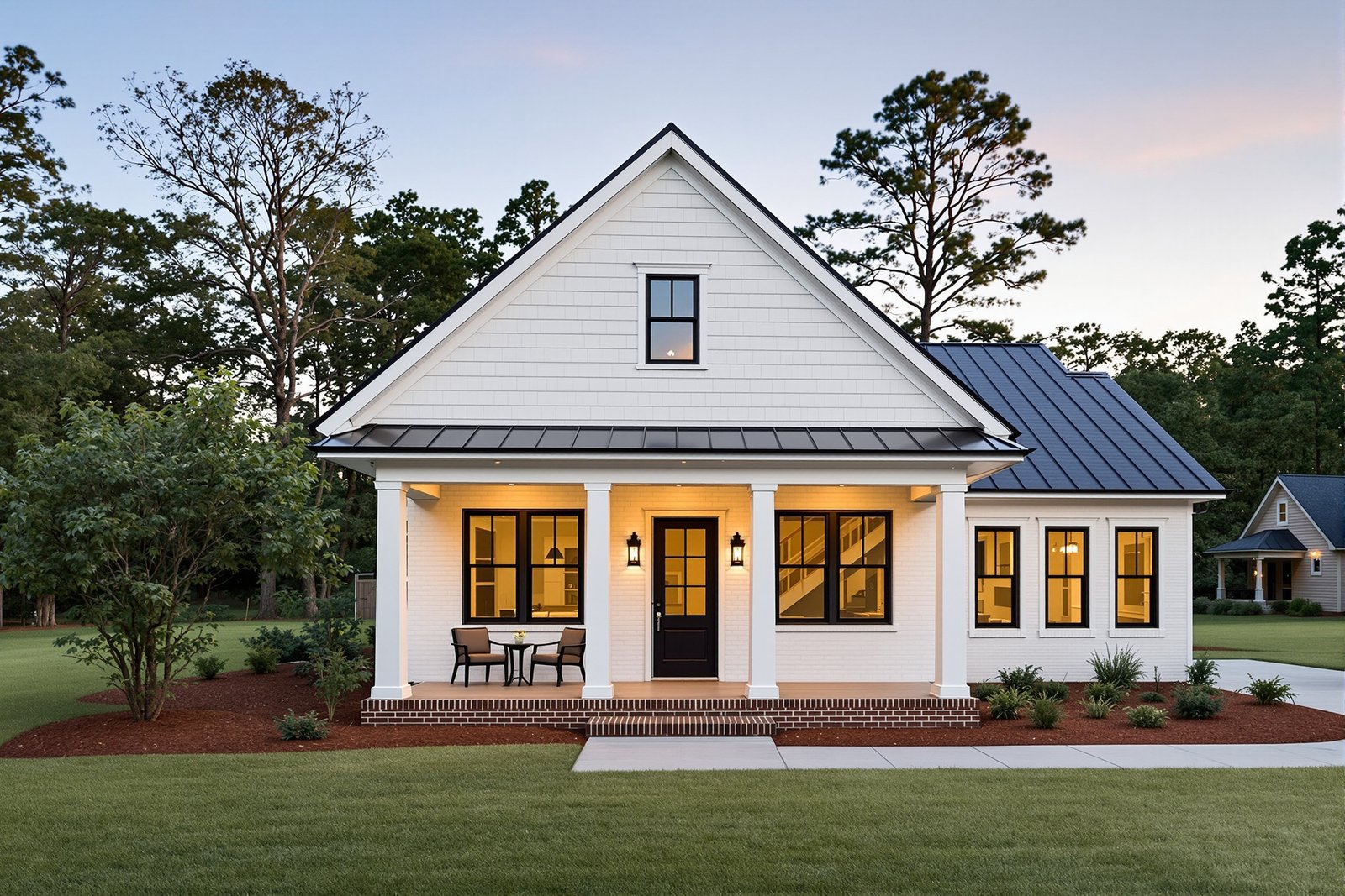 Compact detached ADU exterior