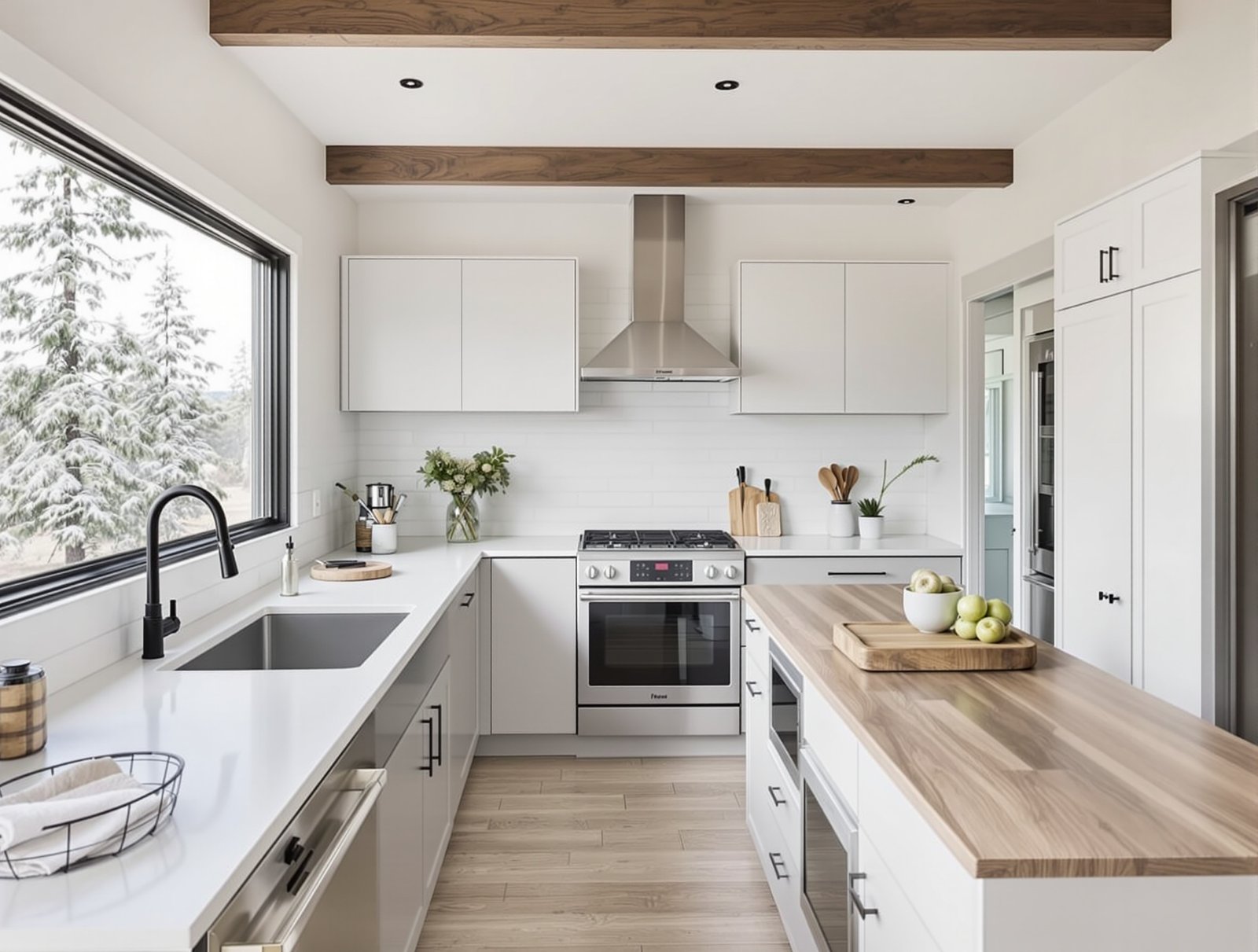 Idaho ADU kitchen interior