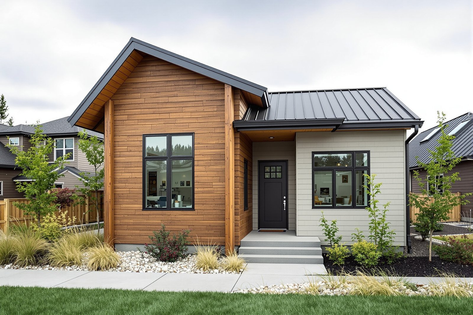 Idaho ADU ROI showcase — patio and interior living space