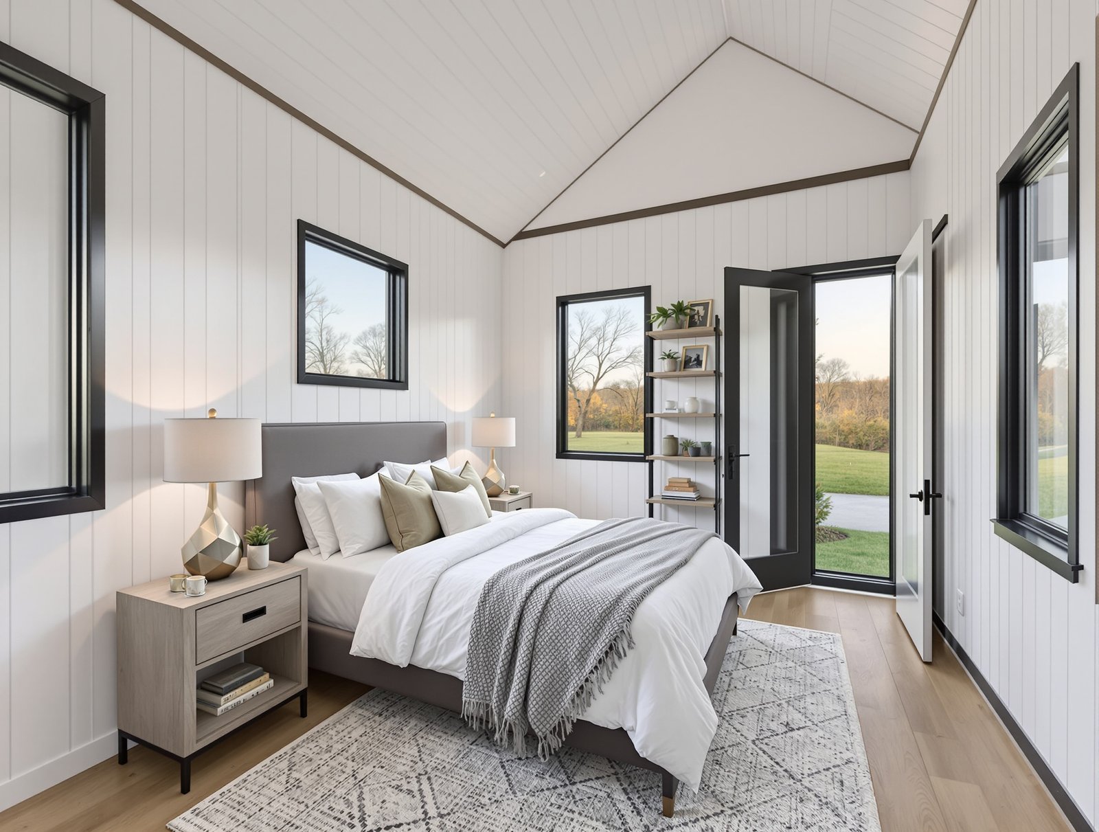Indiana ADU bedroom interior