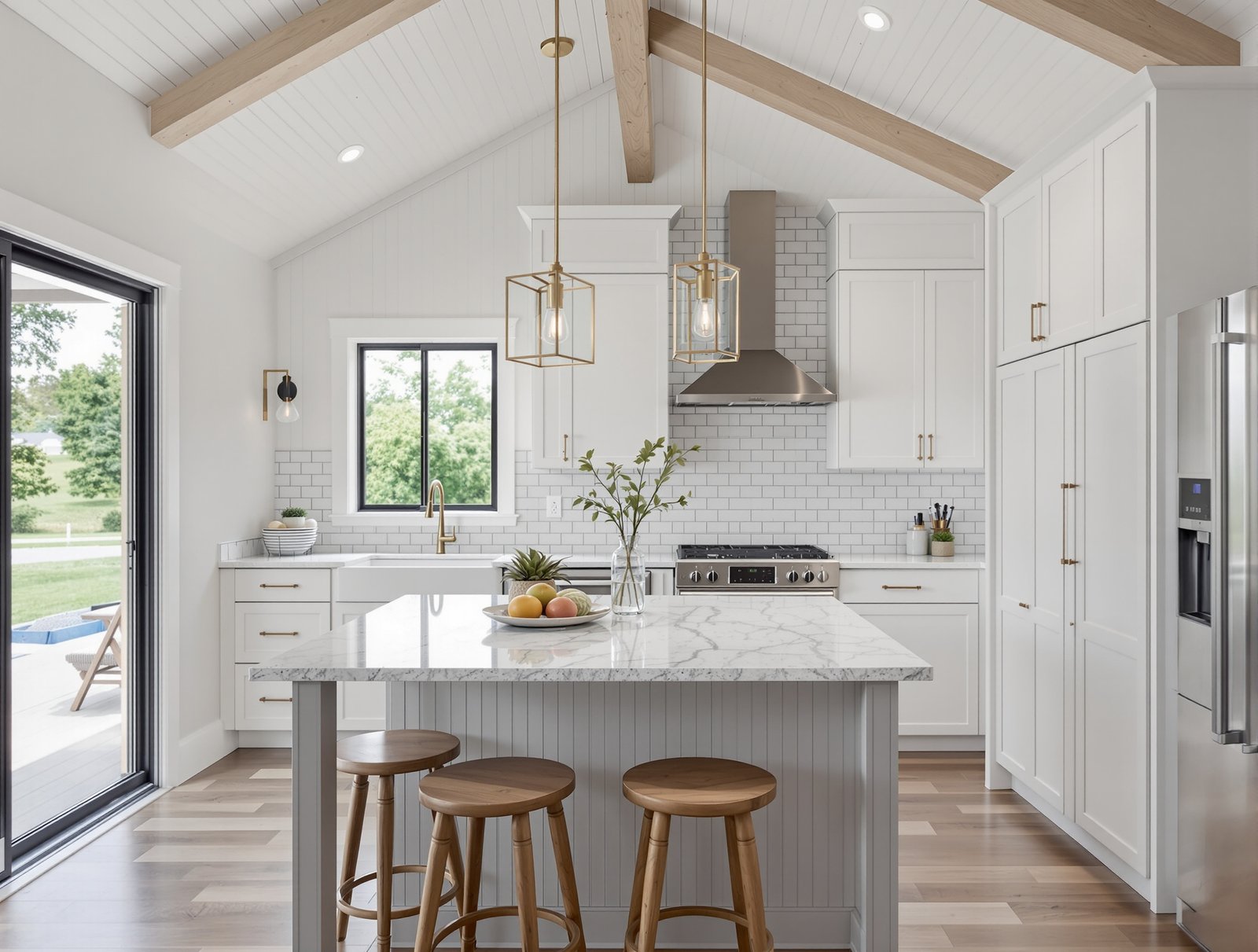 Indiana ADU kitchen interior
