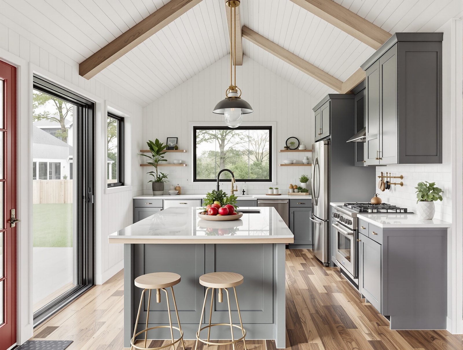 Iowa ADU kitchen interior