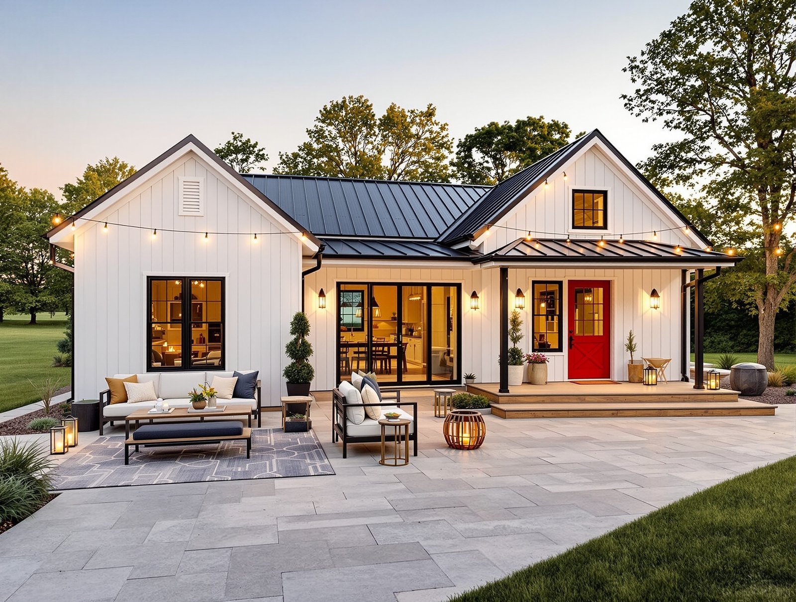 Iowa ADU outdoor living and patio space