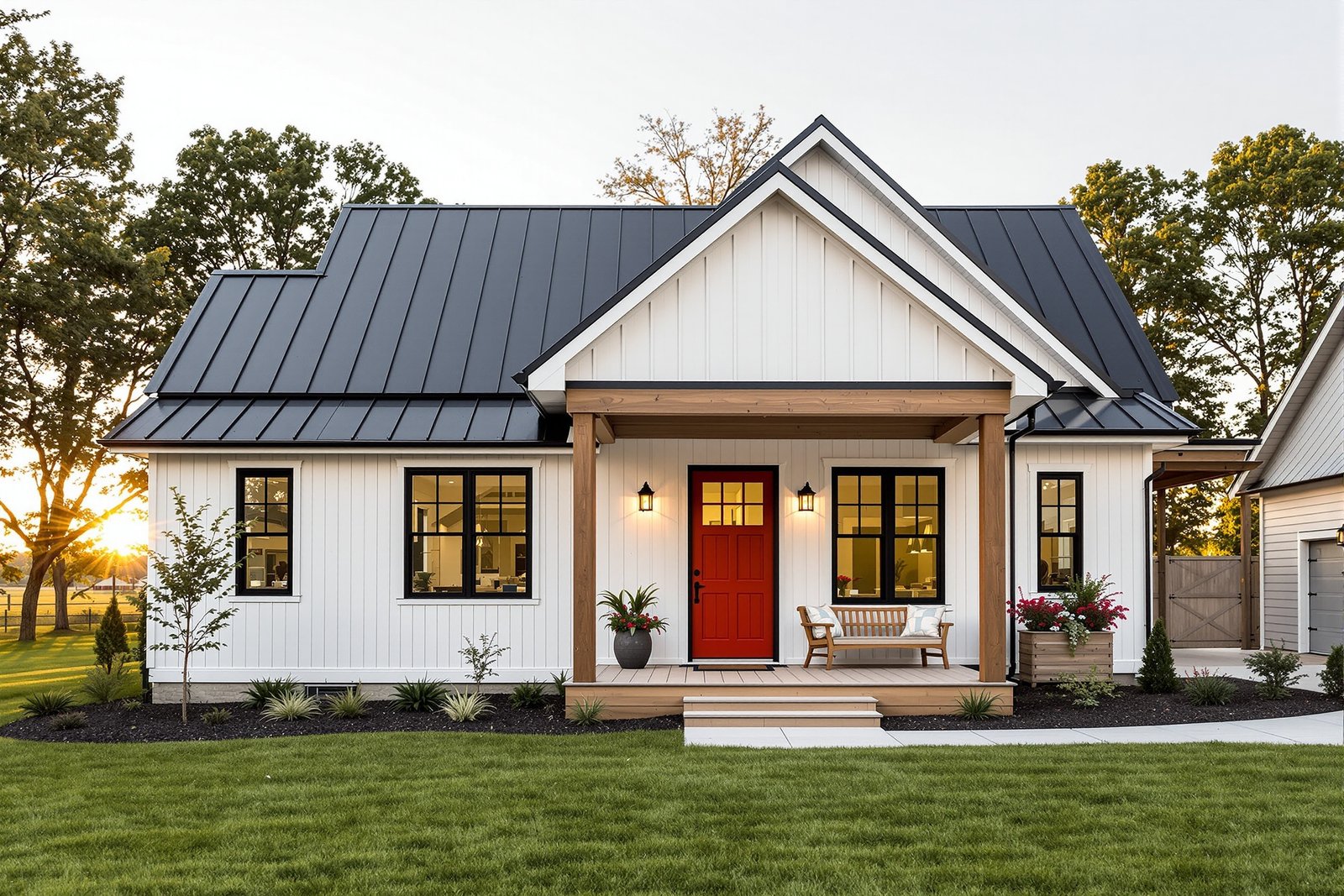 Compact detached ADU exterior