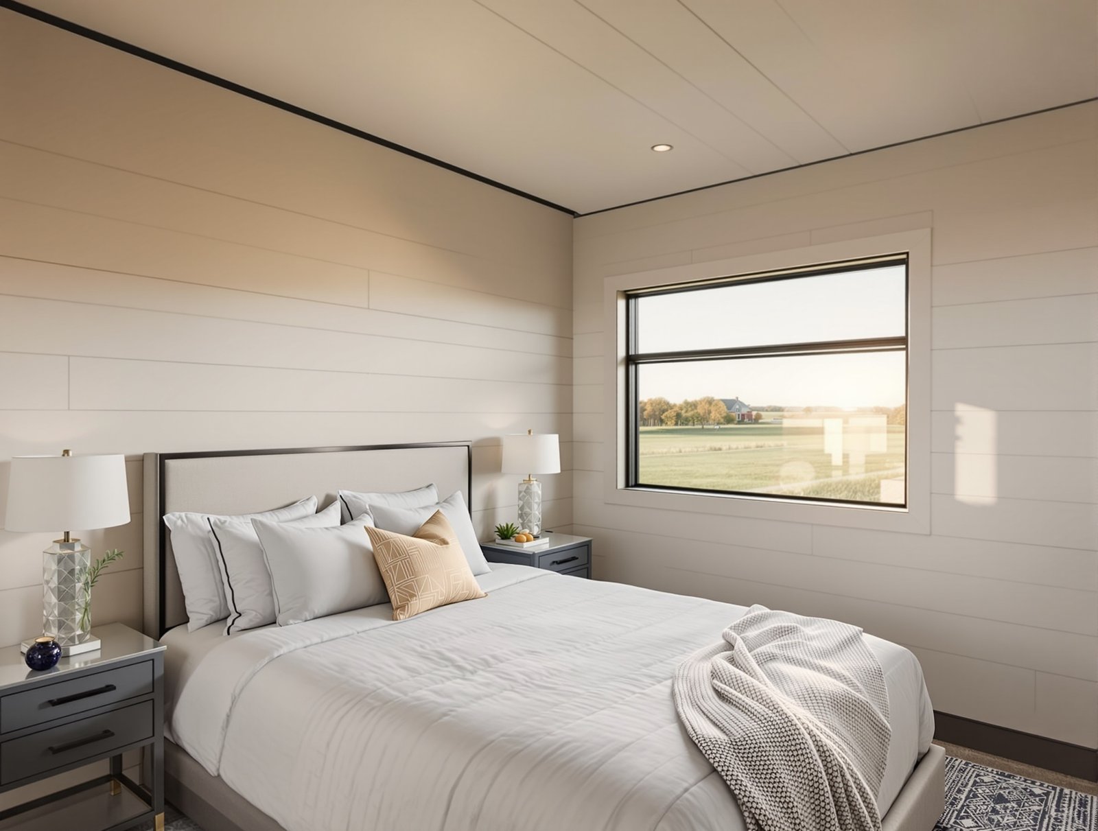 Kansas ADU bedroom interior