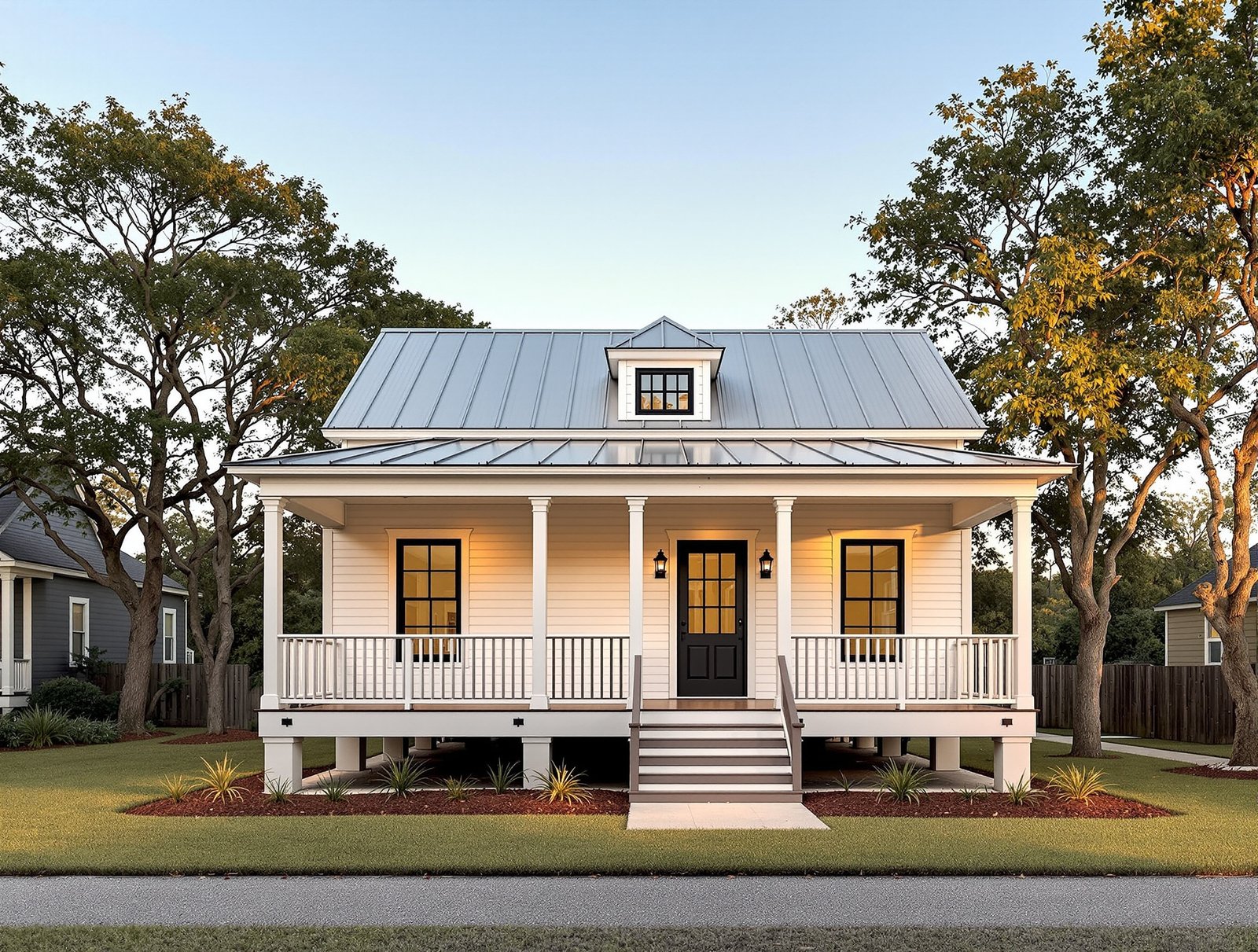 Louisiana ADU front elevation
