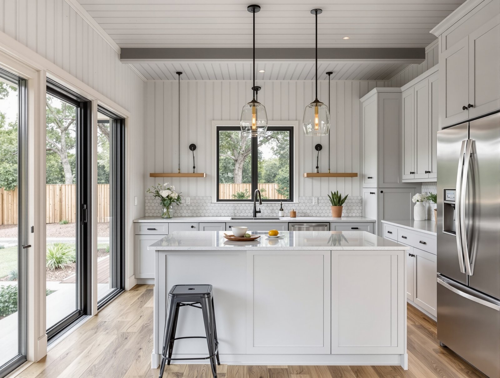 Louisiana ADU kitchen interior