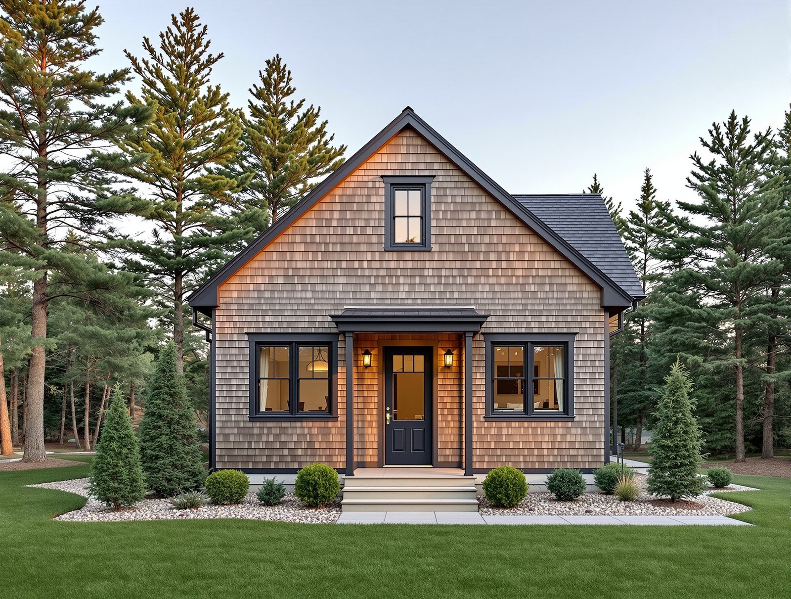 Maine ADU front elevation