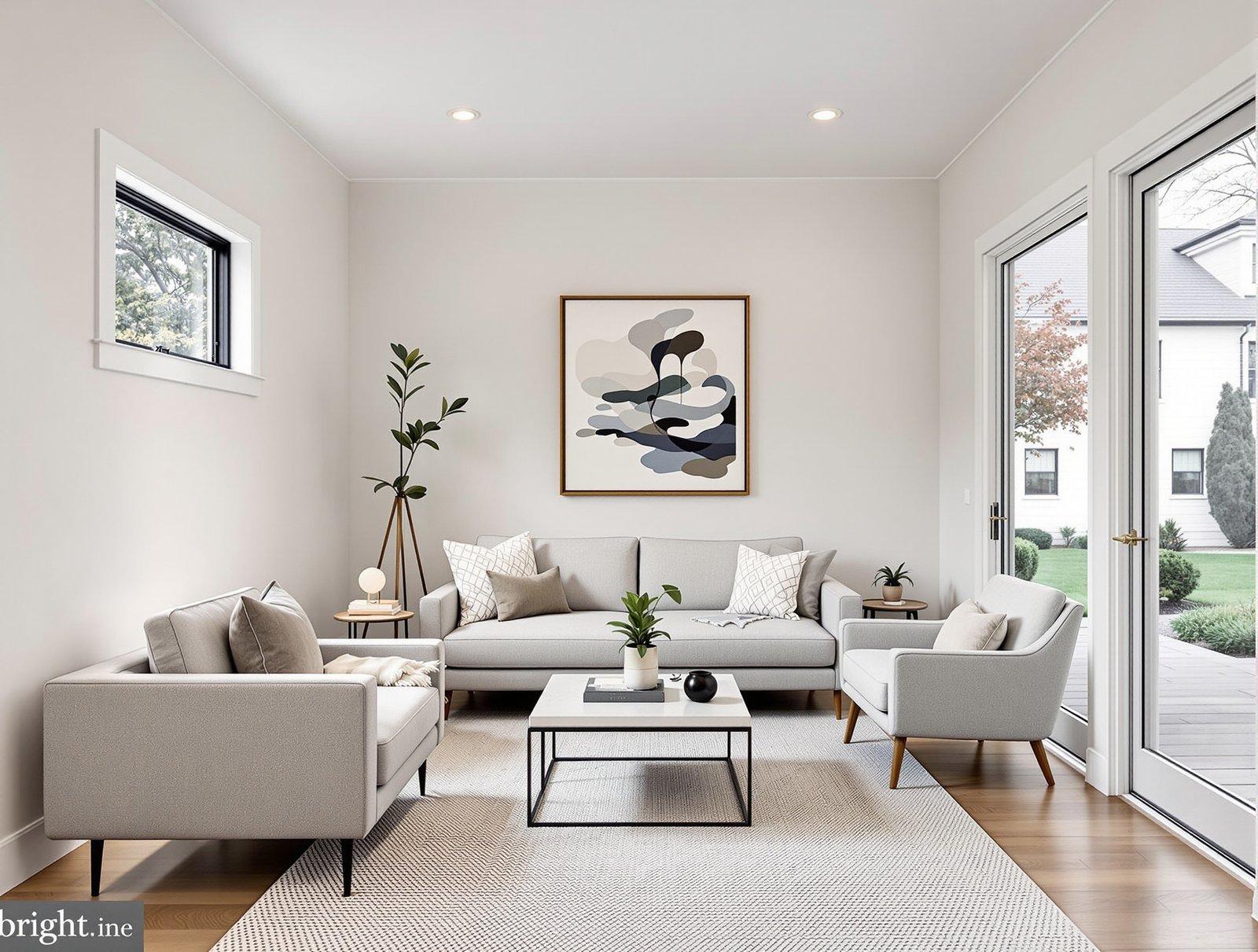 Maryland ADU living room interior