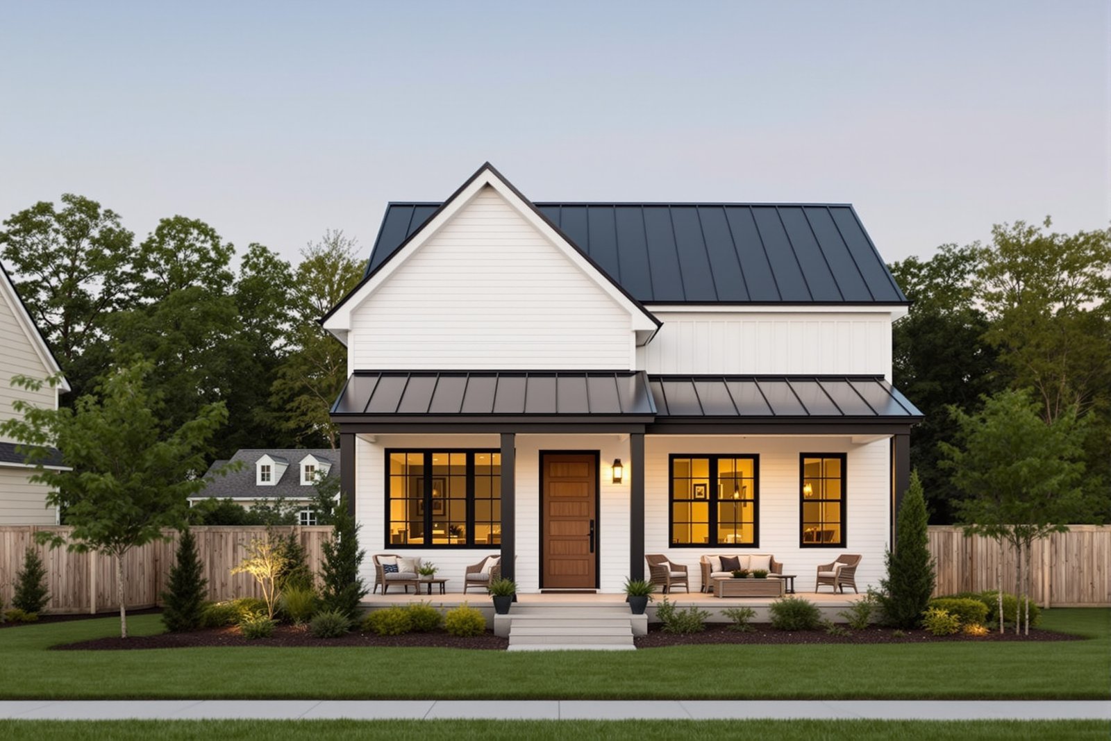 Compact detached ADU exterior