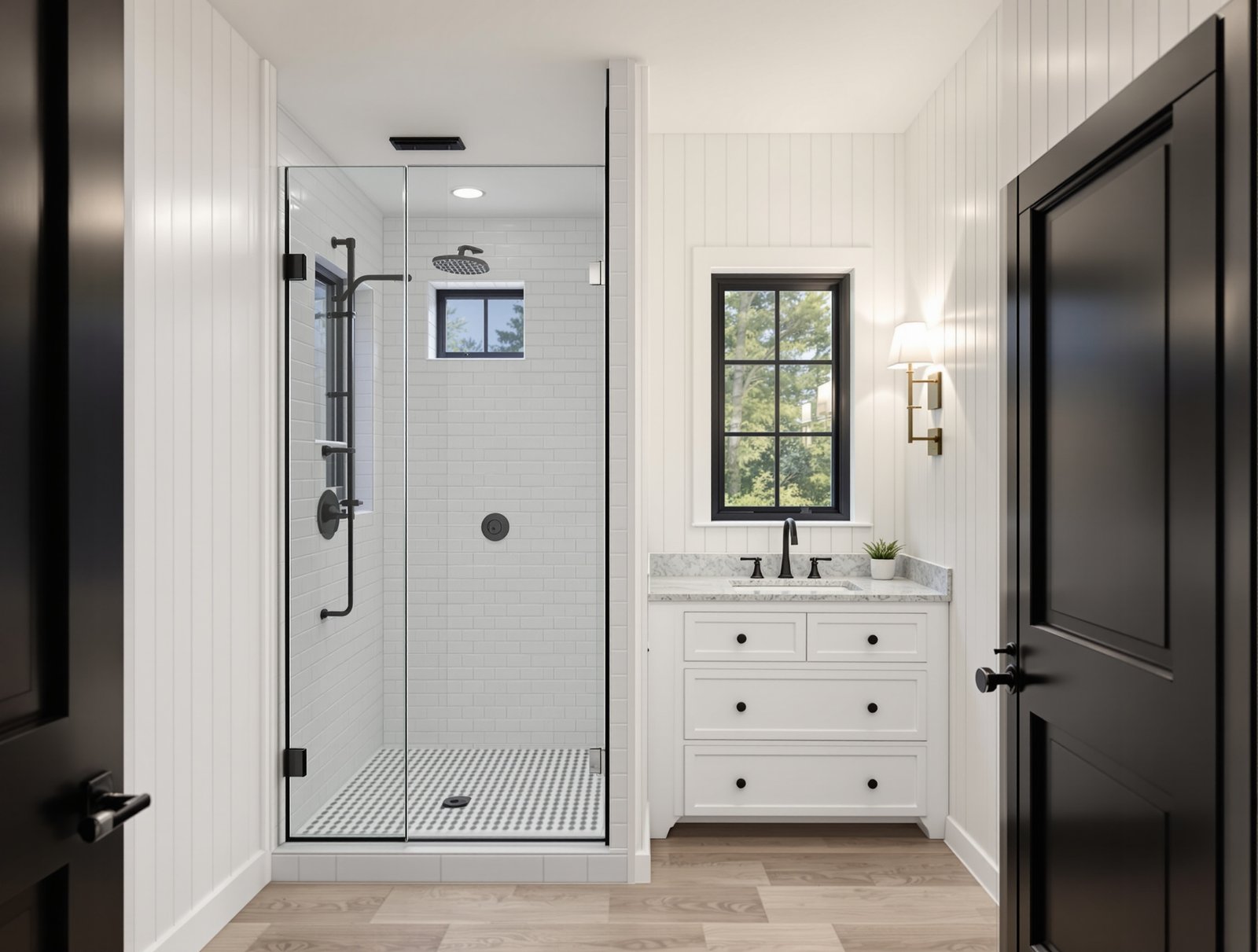 Massachusetts ADU bathroom interior