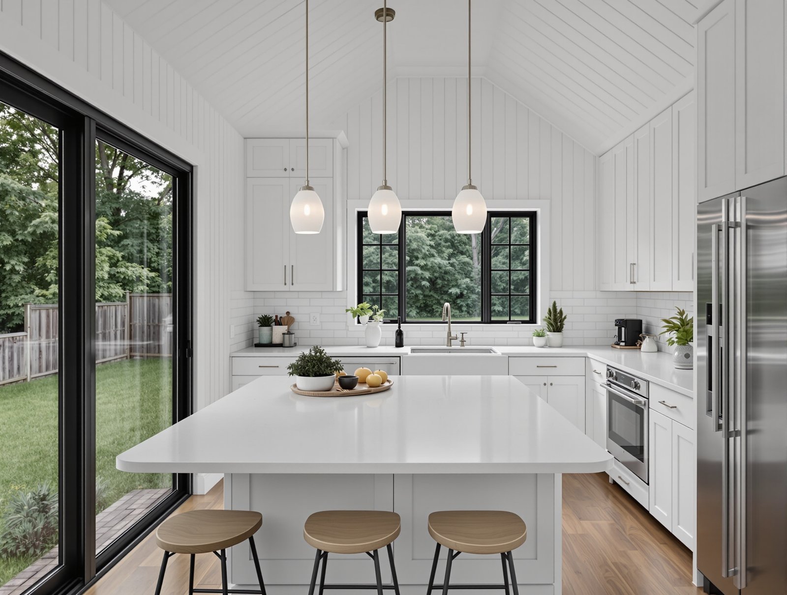 Massachusetts ADU kitchen interior