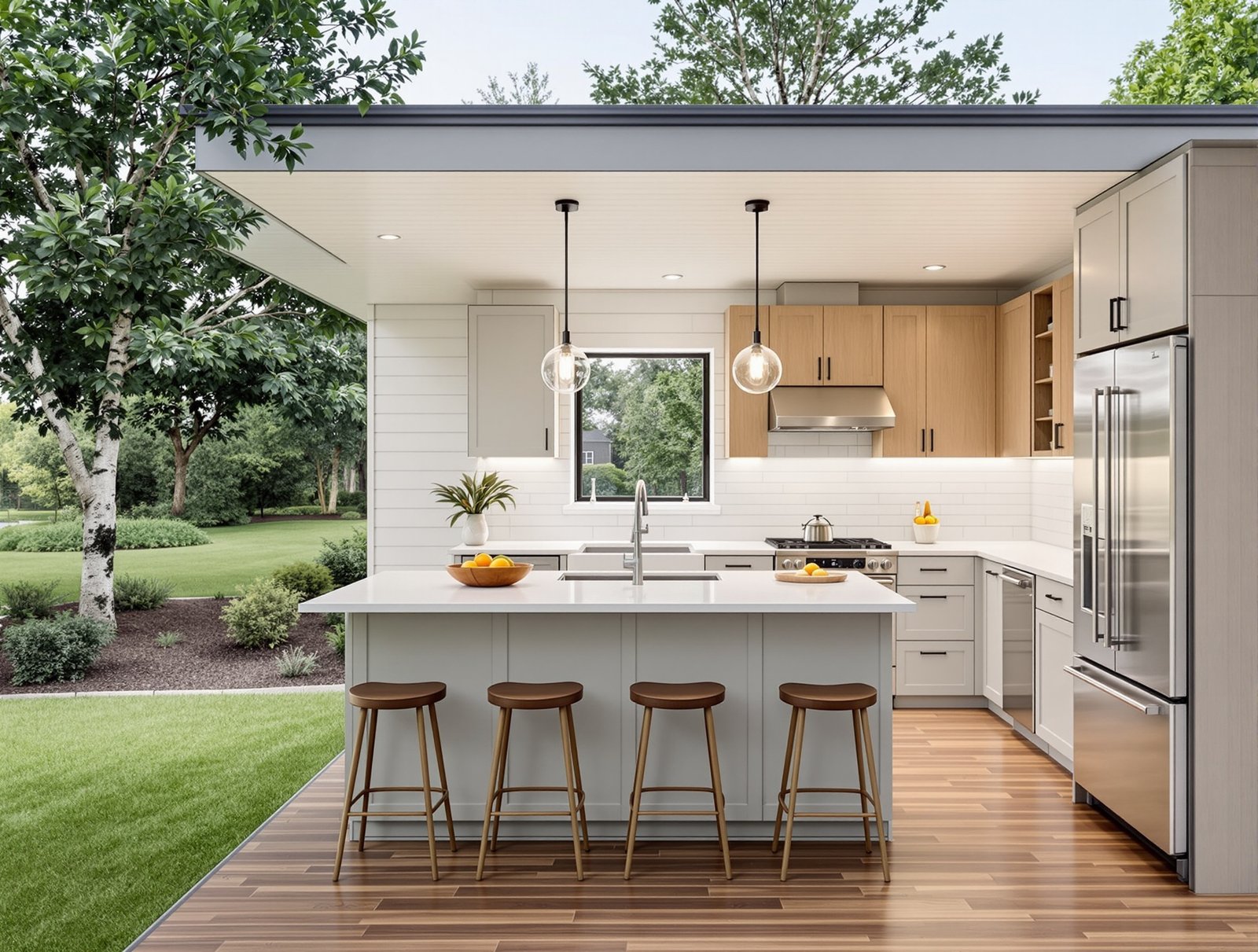 Michigan ADU kitchen interior