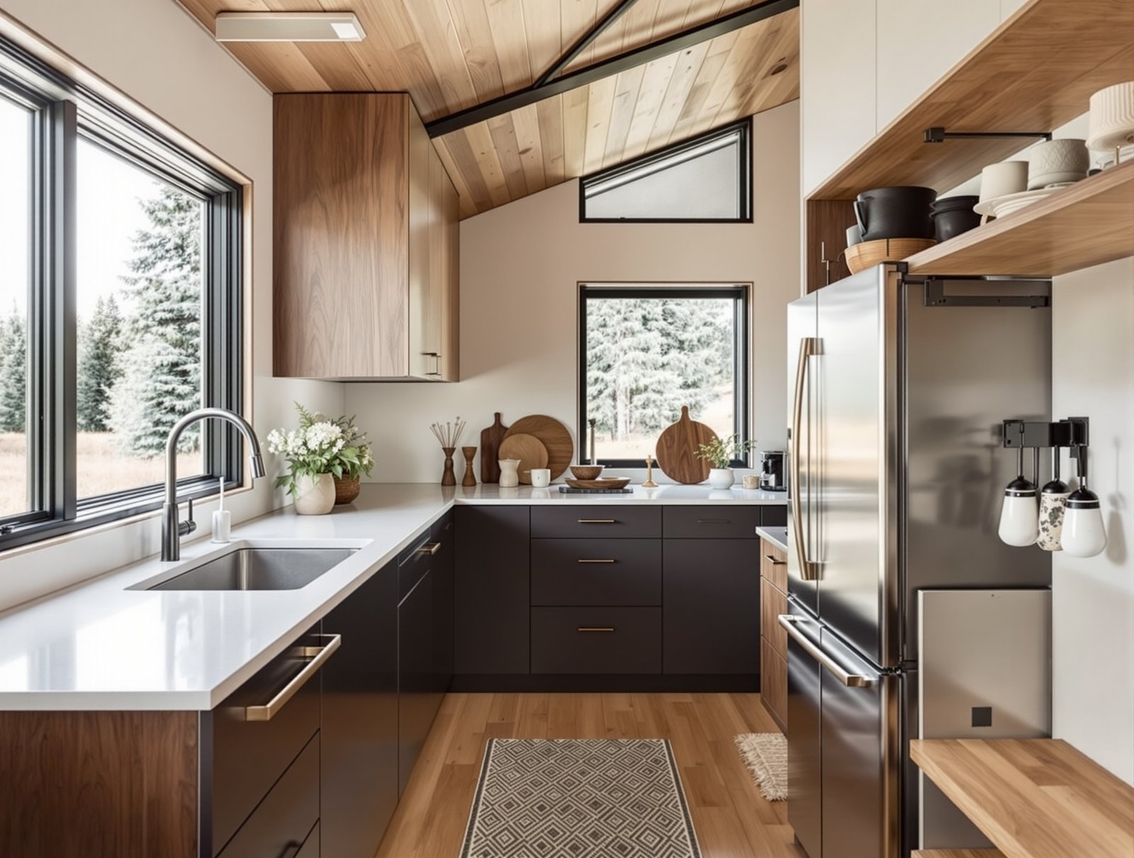 Montana ADU kitchen interior