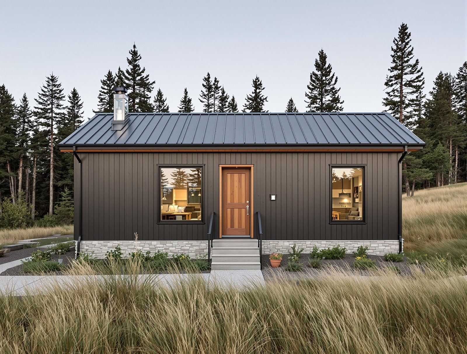 Montana Detached ADU backyard structure