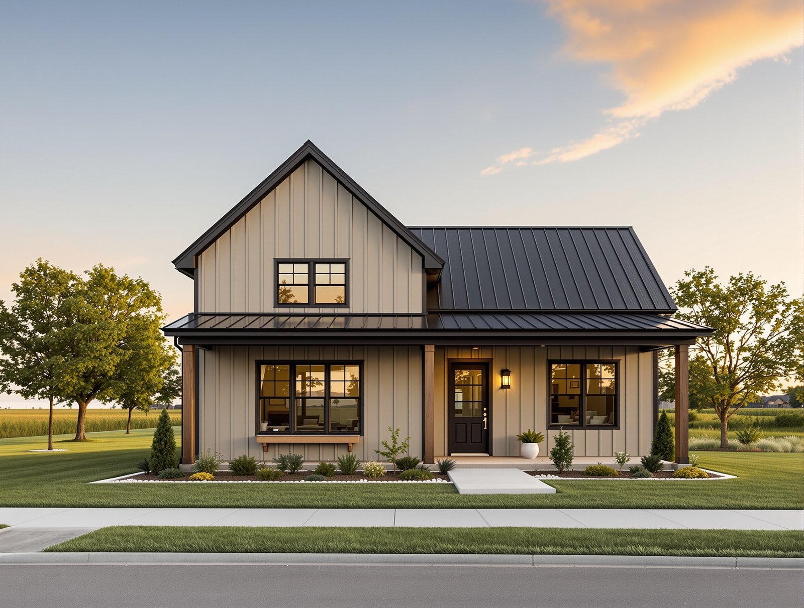 Nebraska ADU front elevation