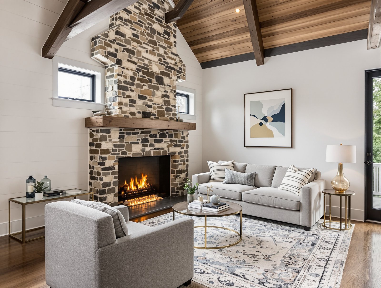 New Jersey ADU living room interior