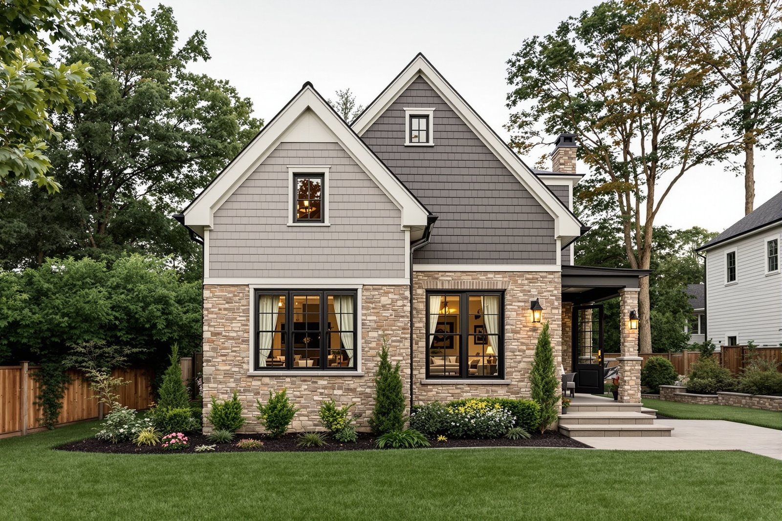 Compact detached ADU exterior