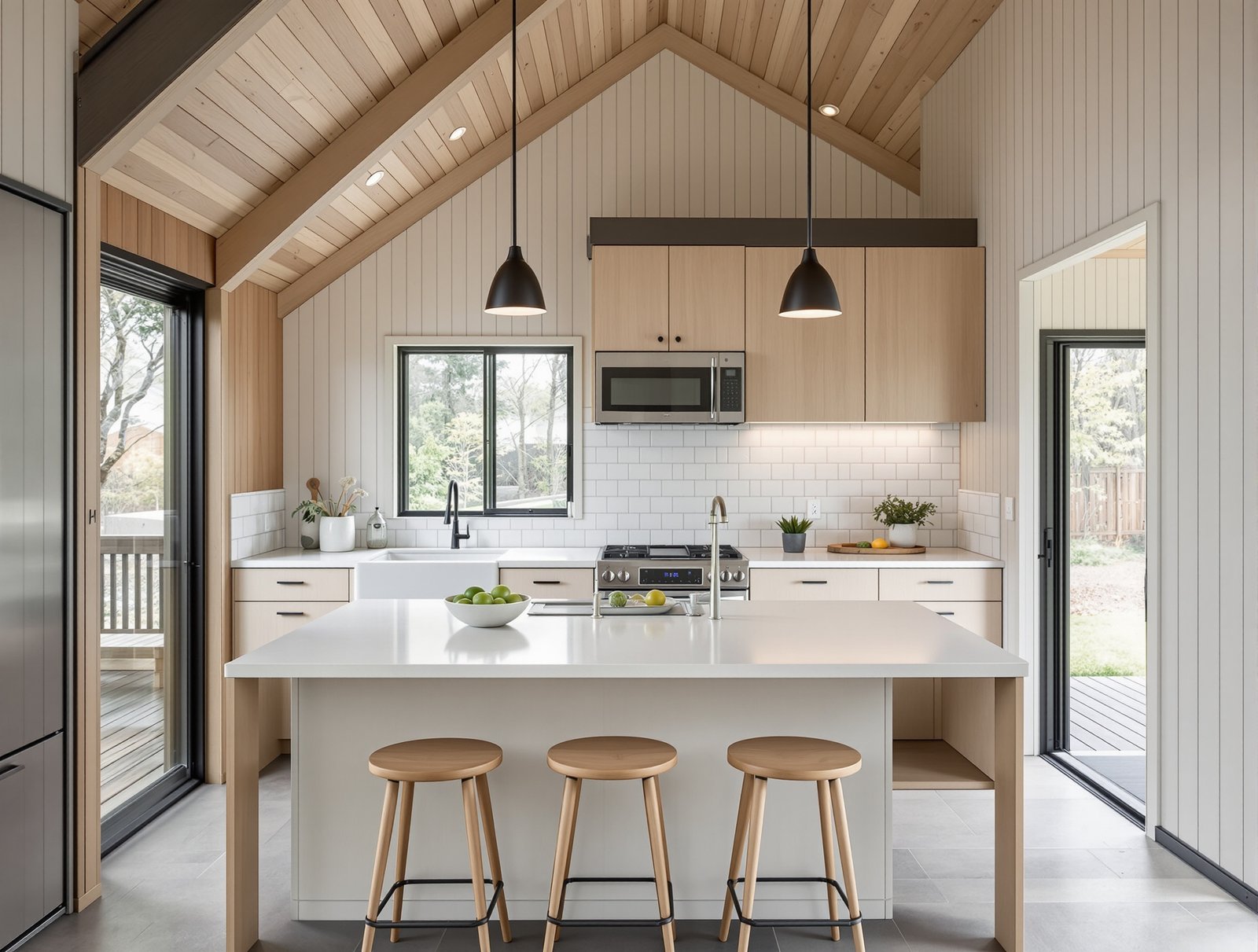 New York ADU kitchen interior