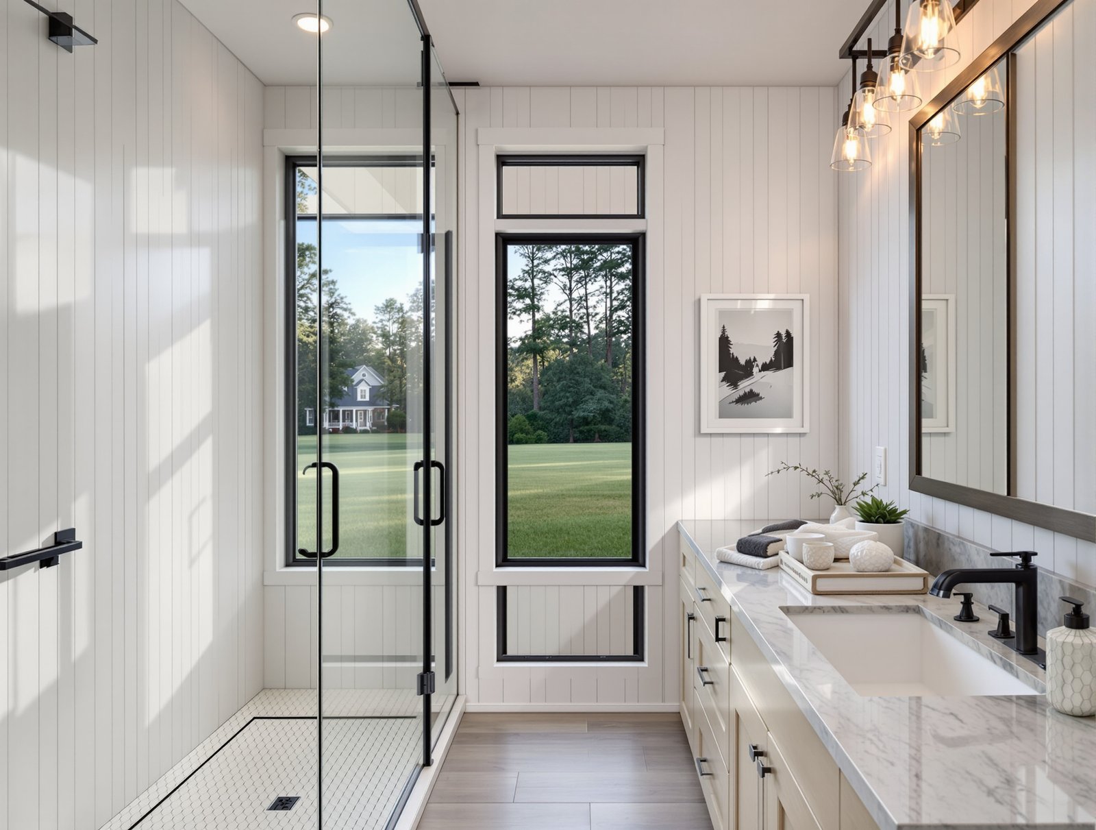 North Carolina ADU bathroom interior
