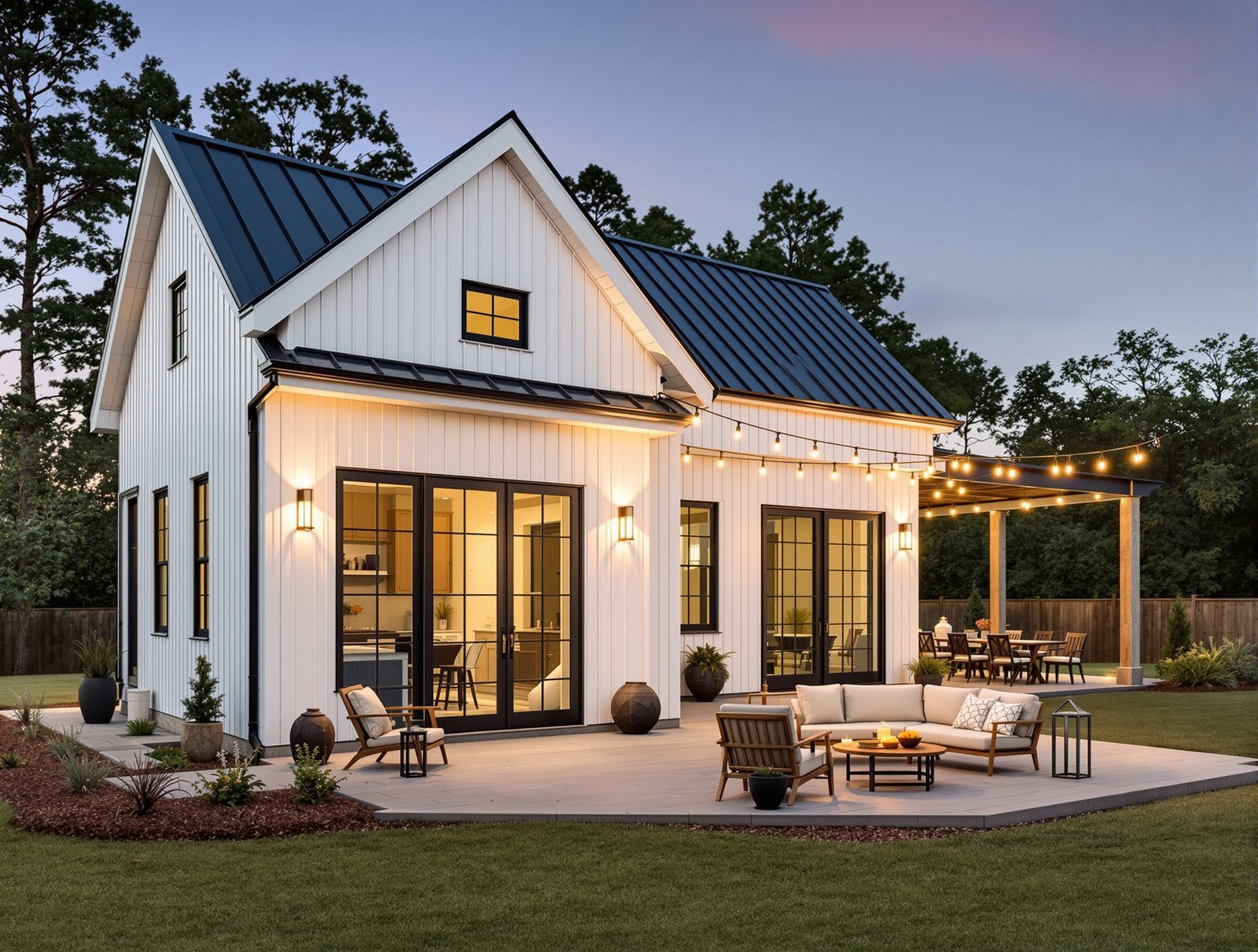 North Carolina ADU outdoor living and patio space