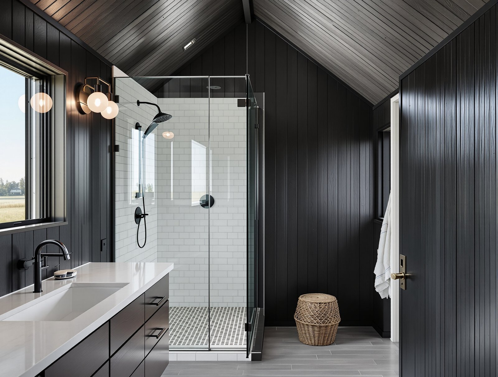 North Dakota ADU bathroom interior