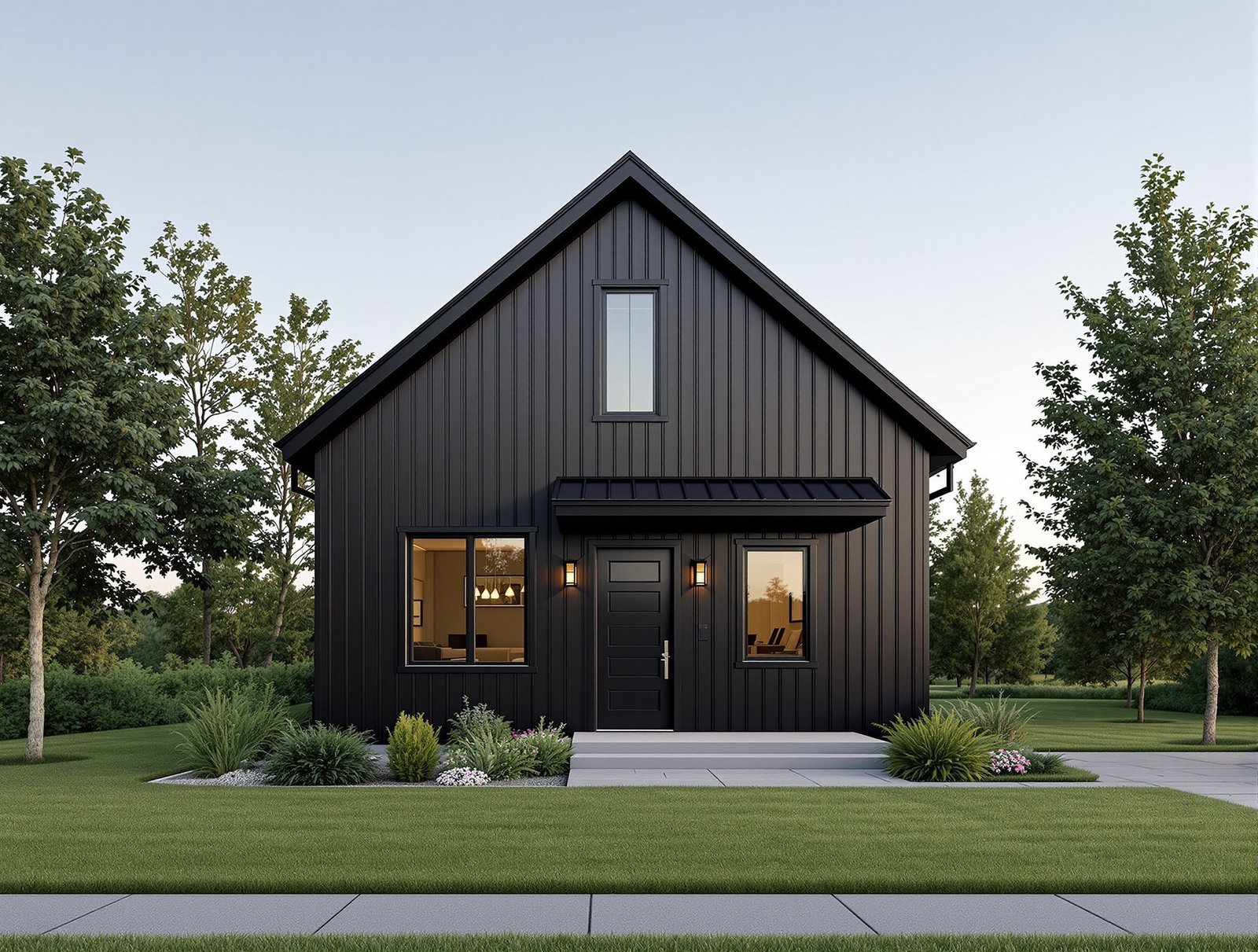 North Dakota ADU front elevation
