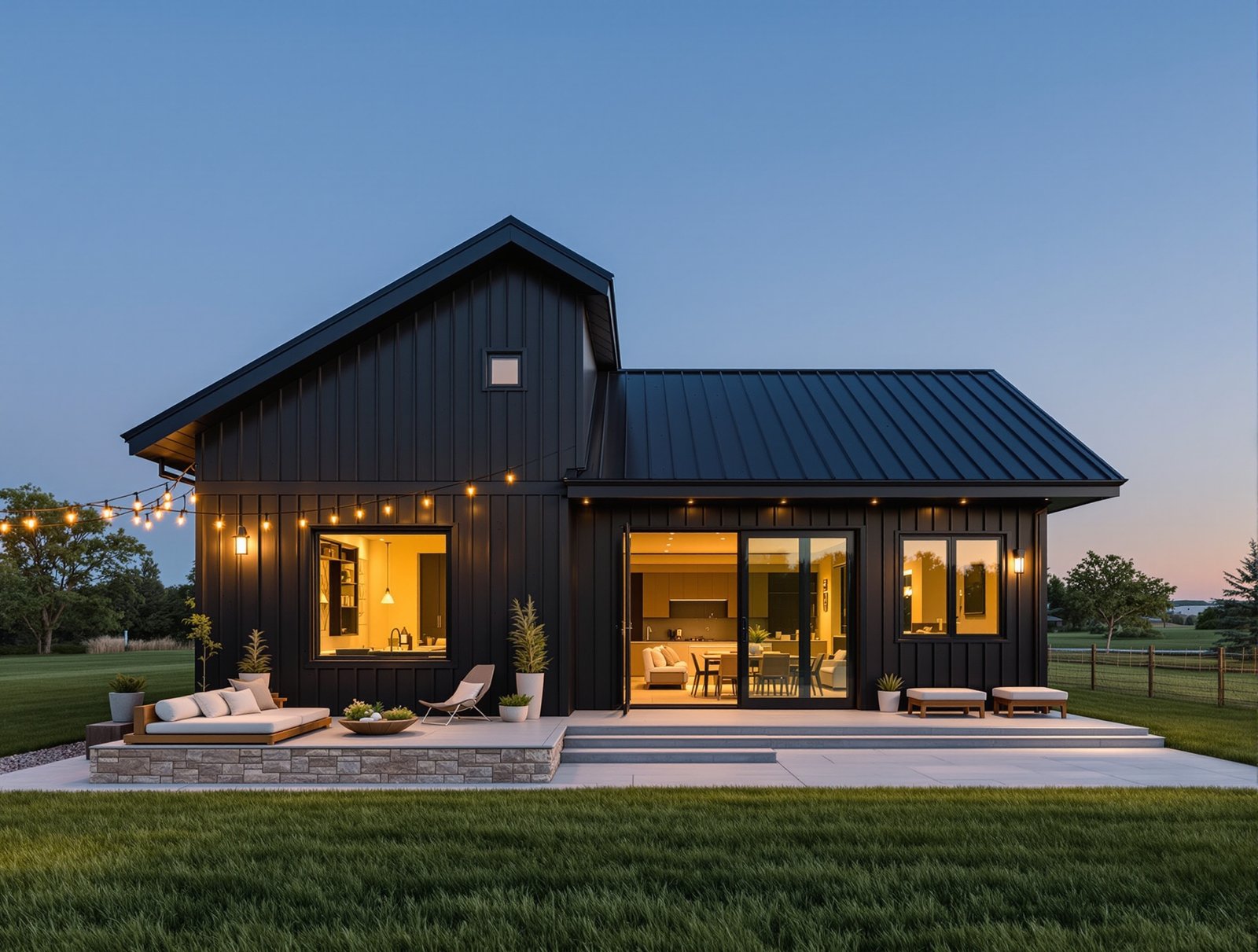 North Dakota ADU outdoor living and patio space