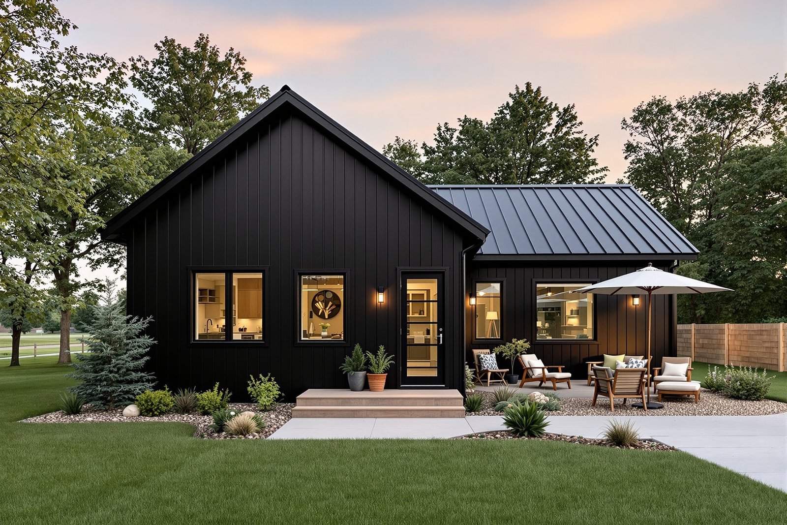 Compact detached ADU exterior