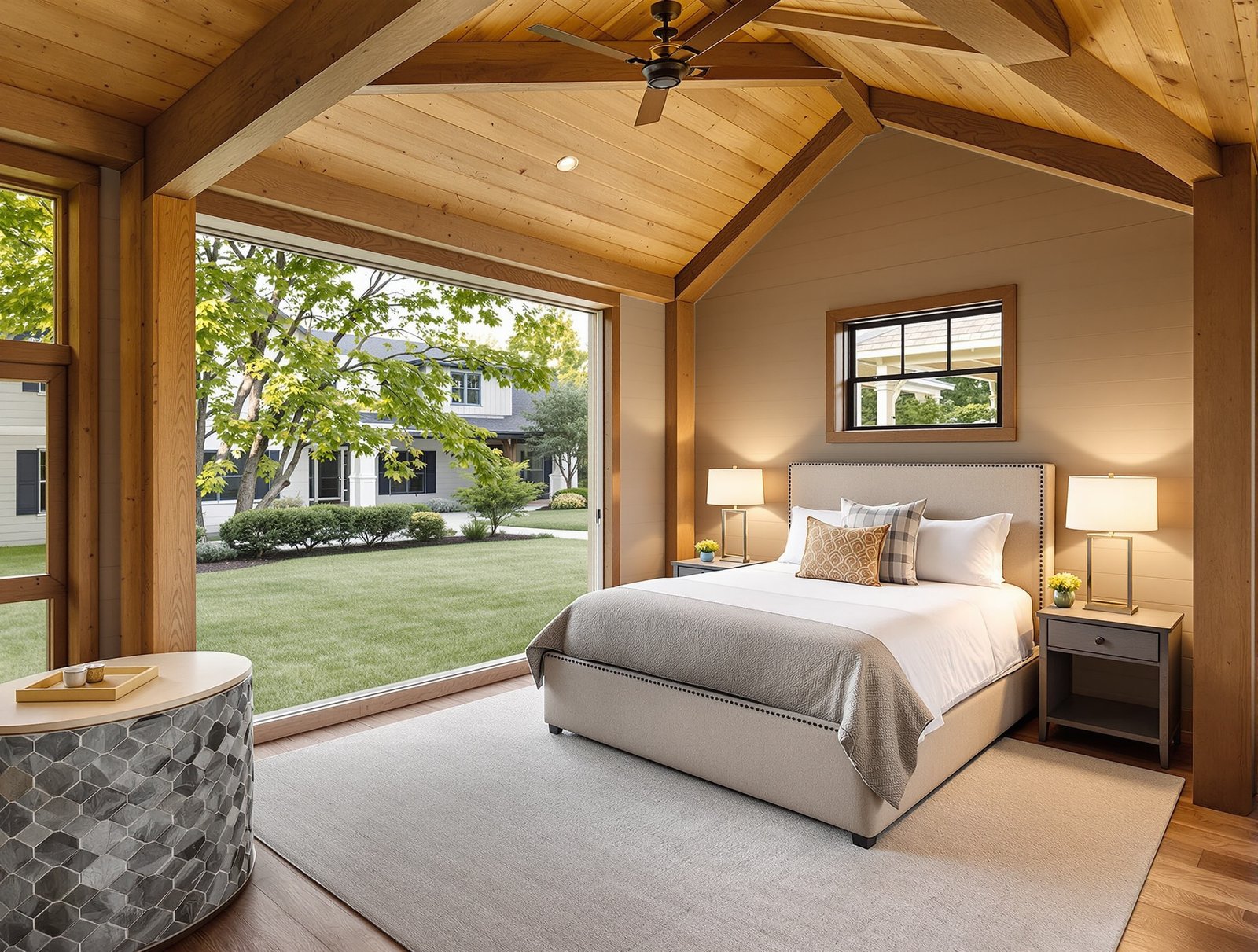 Ohio ADU bedroom interior