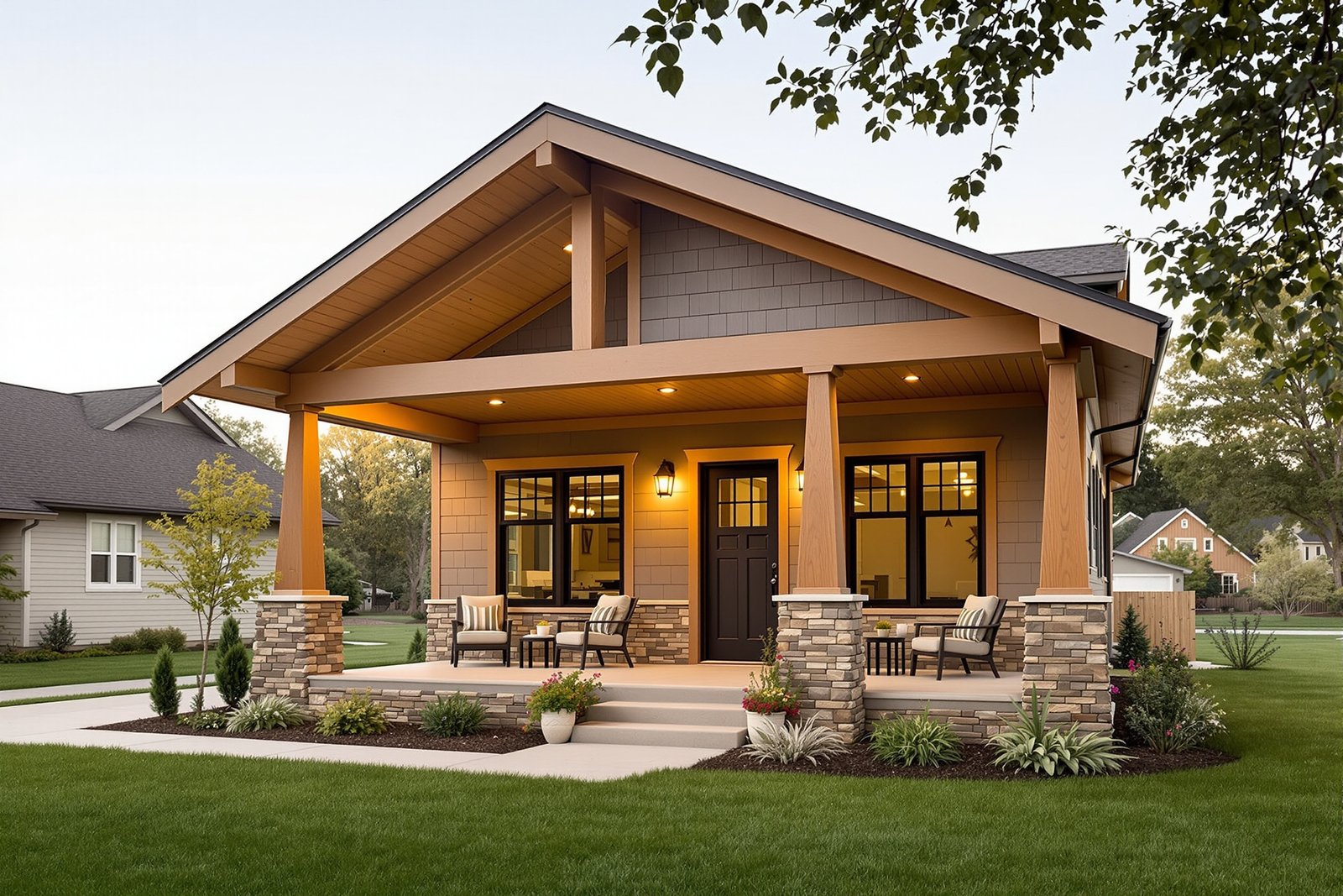 Compact detached ADU exterior