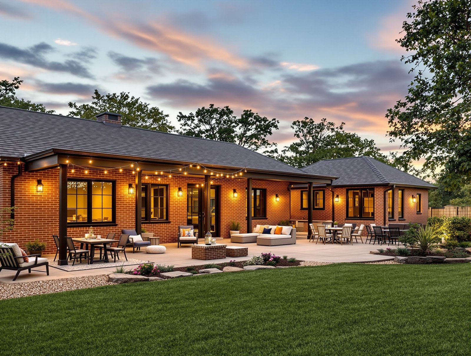 Oklahoma ADU outdoor living and patio space