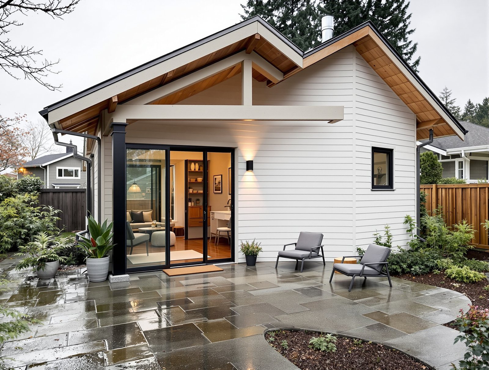 Oregon ADU outdoor living and patio space