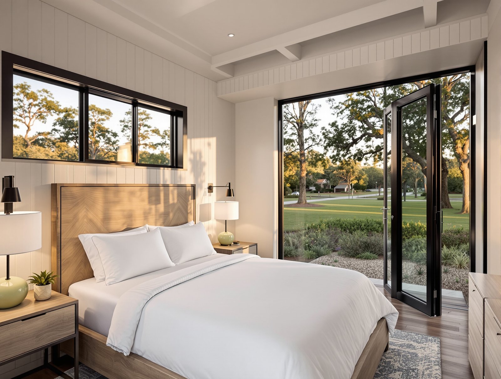 South Carolina ADU bedroom interior