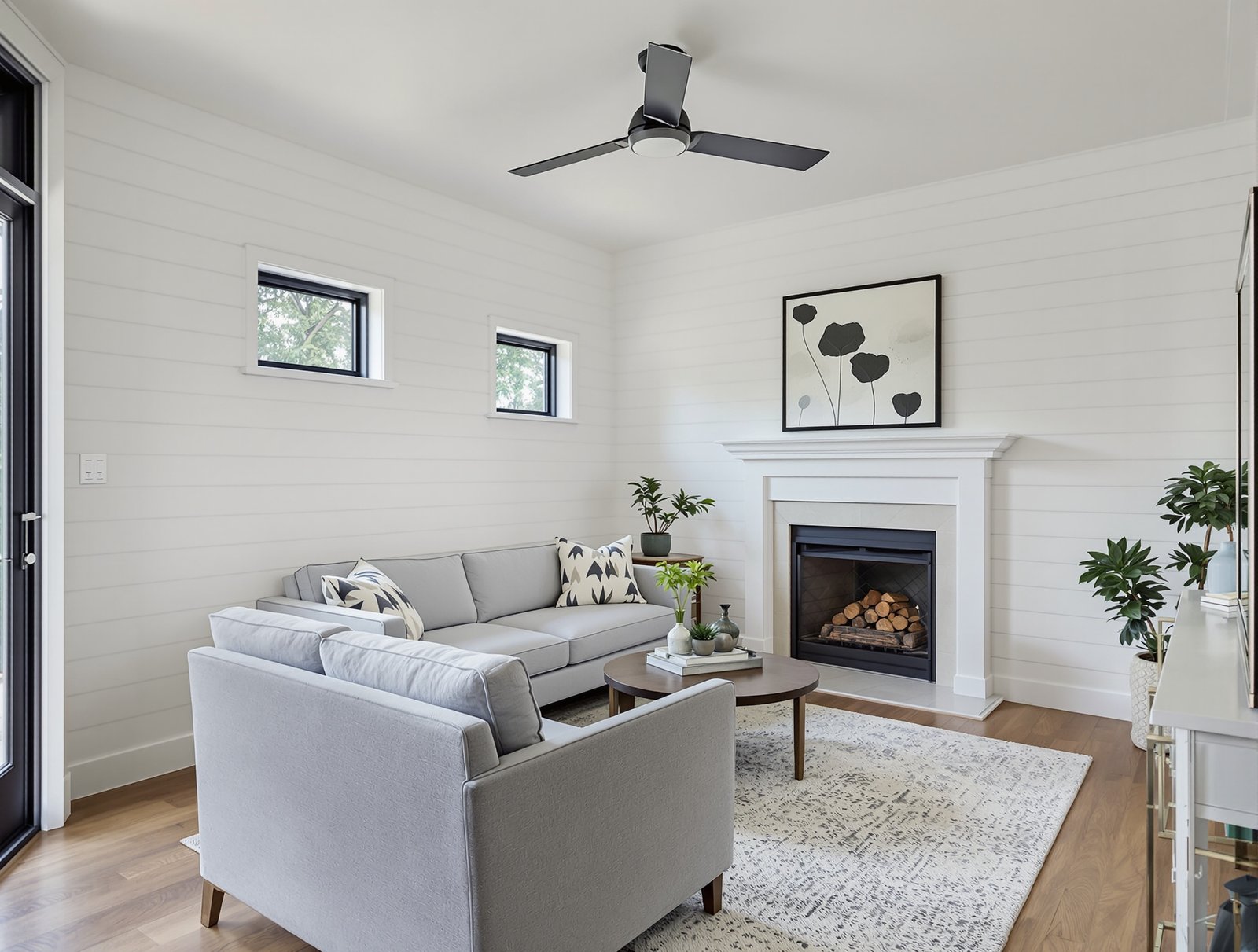 South Carolina ADU living room interior